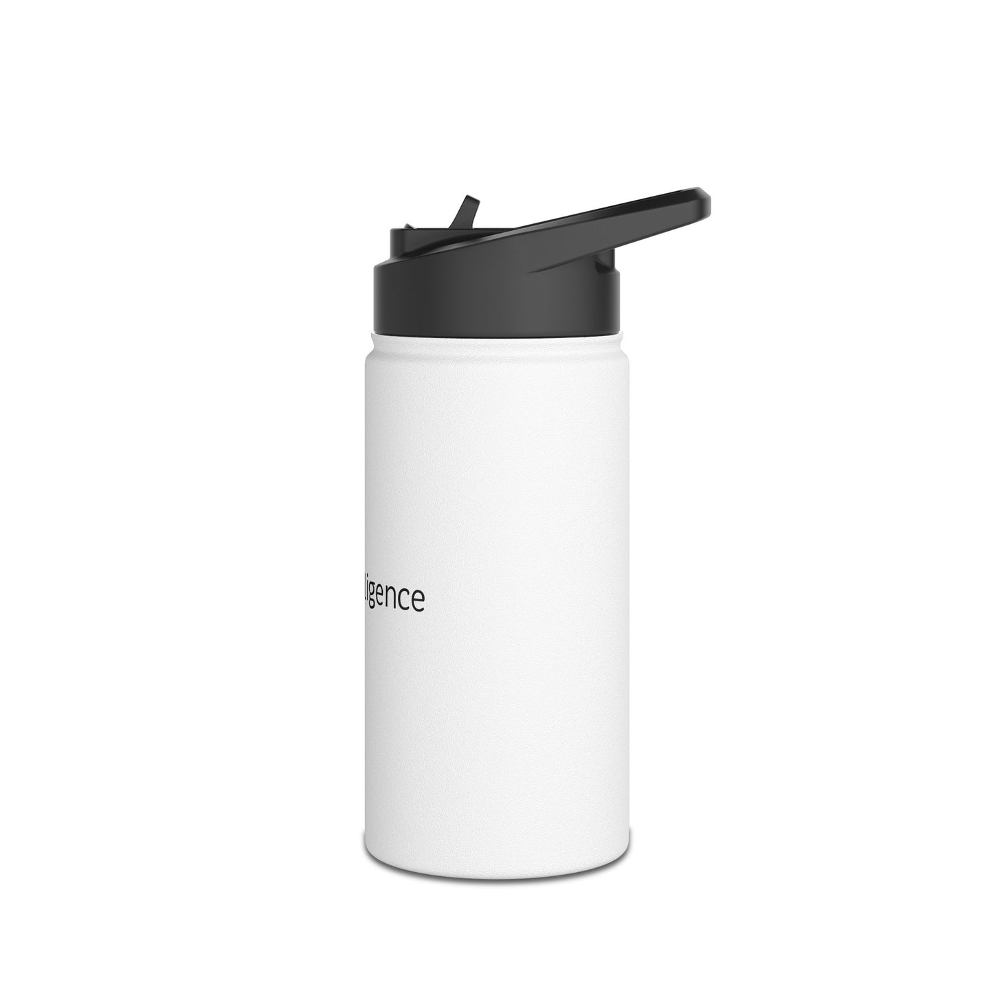 Stainless Steel Water Bottle, Standard Lid - Intelligence