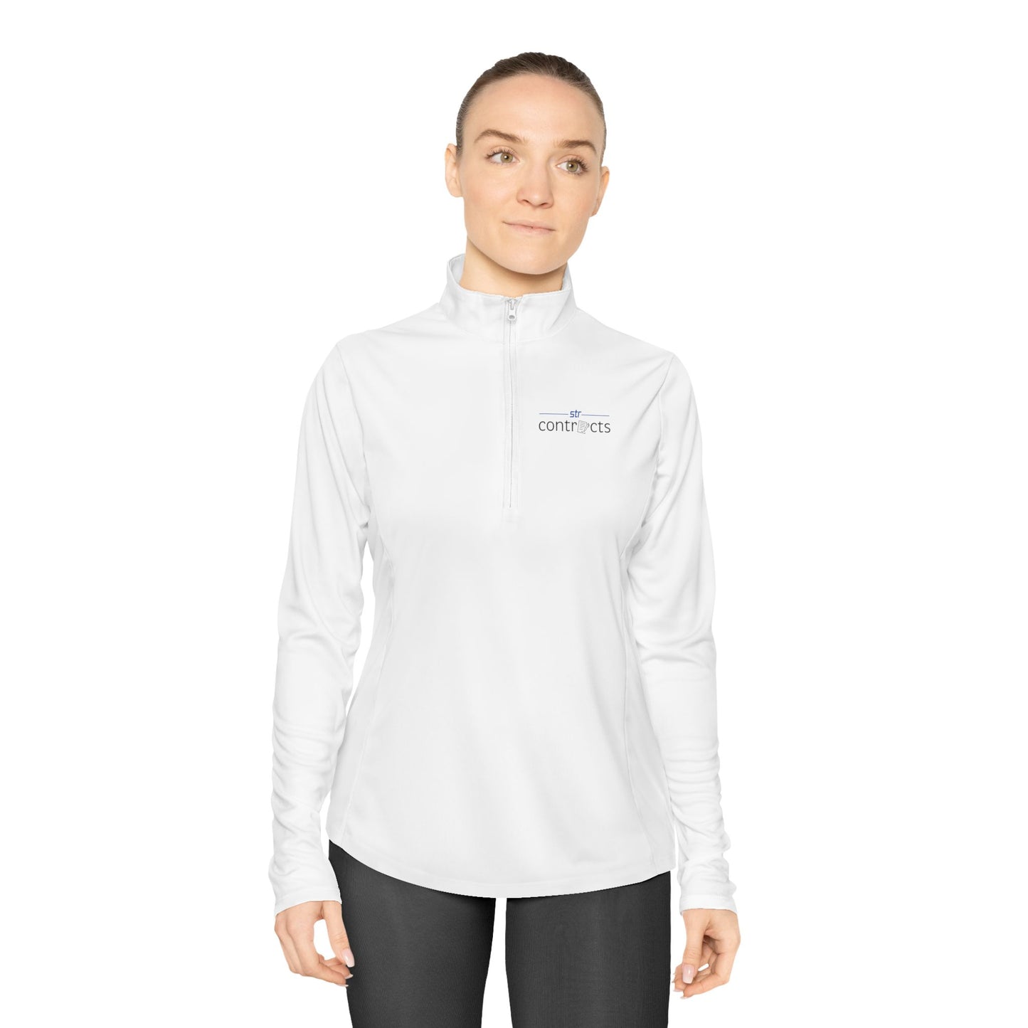 Ladies Quarter-Zip Pullover - Contracts