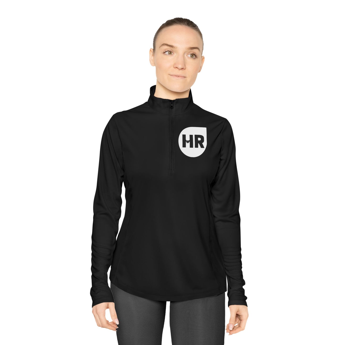 Ladies Quarter-Zip Pullover - HR