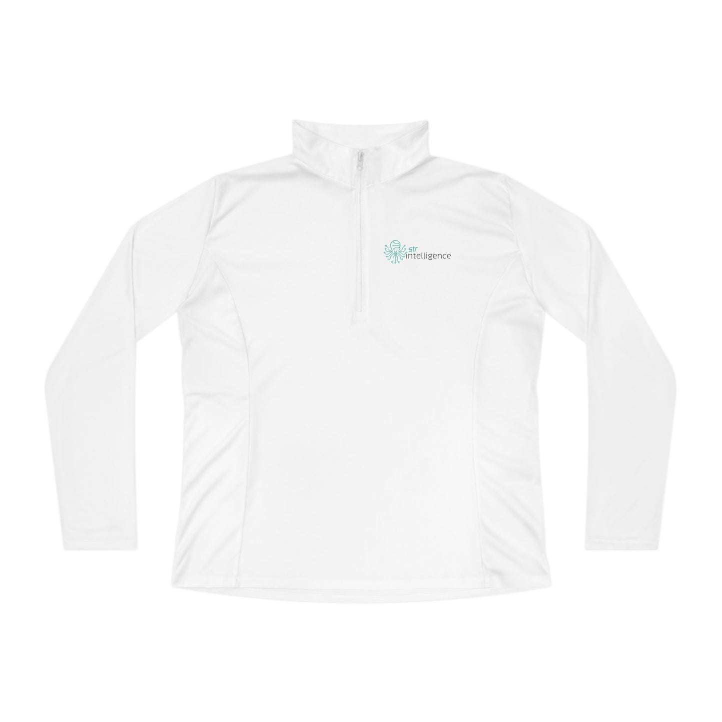 Ladies Quarter-Zip Pullover - Intelligence