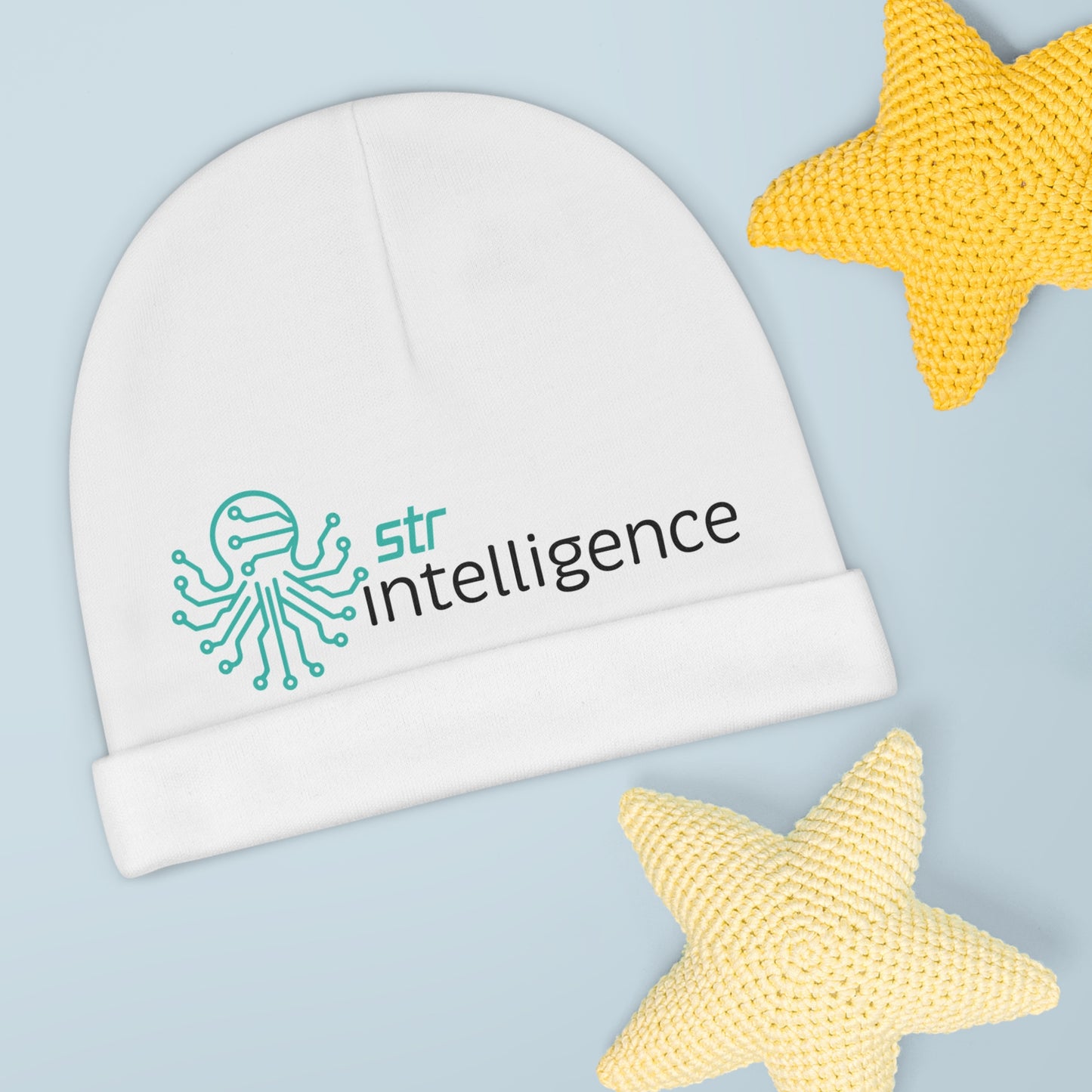Baby Beanie (AOP) - Intelligence