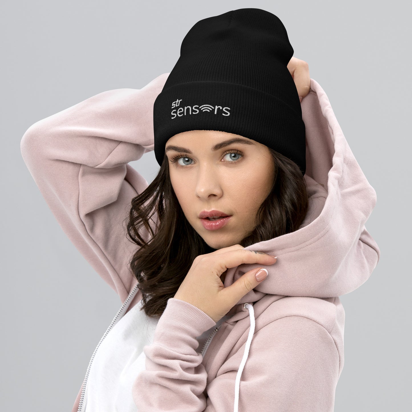 Cuffed Beanie (Embroidered) - Sensors