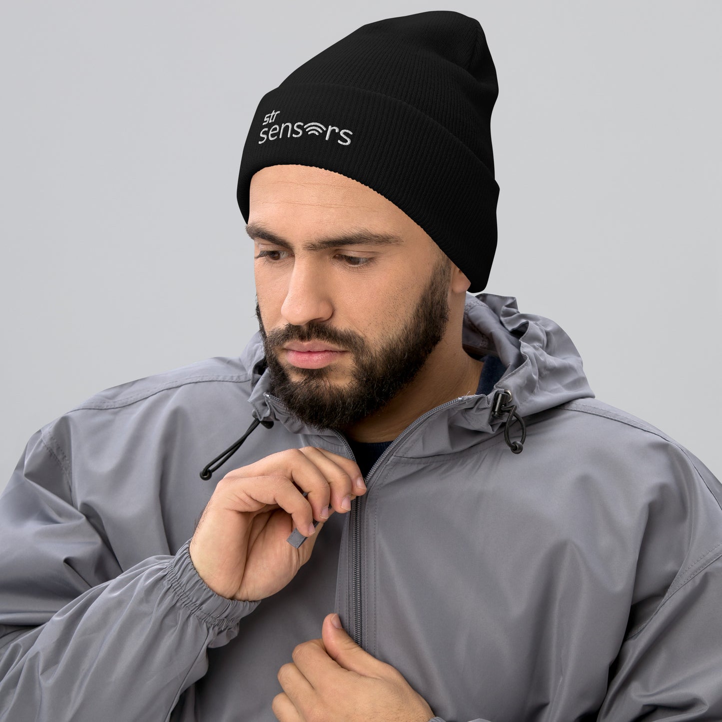 Cuffed Beanie (Embroidered) - Sensors