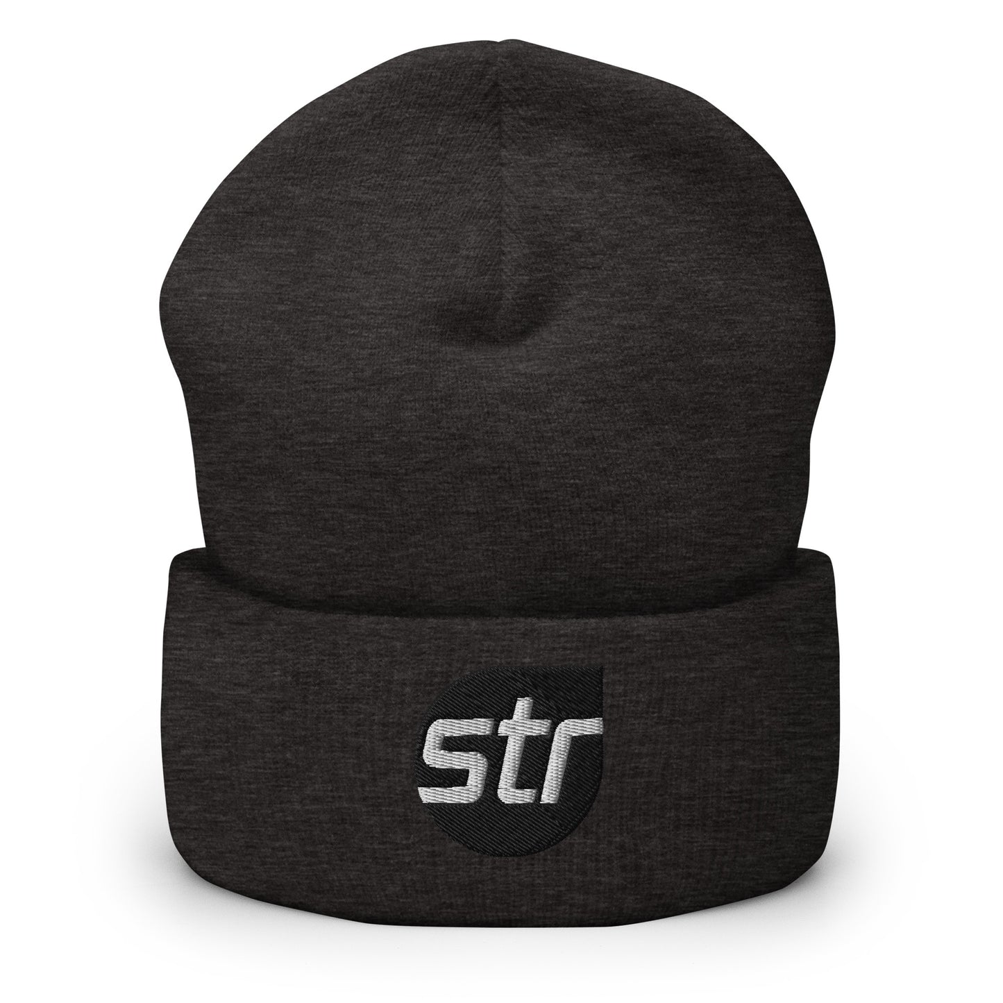 Cuffed Beanie (Embroidered) - STR