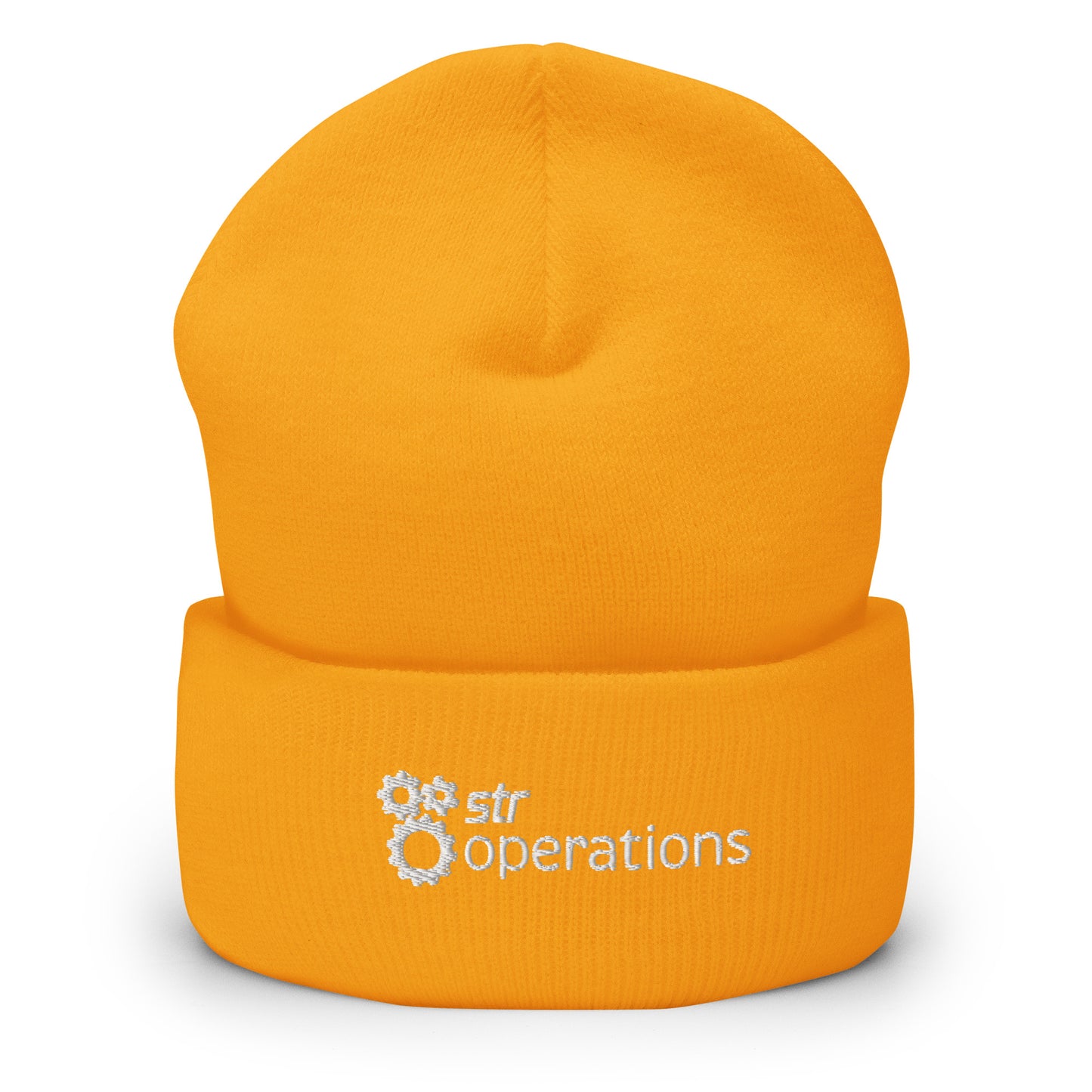 Cuffed Beanie (Embroidered)- Business Operations 2