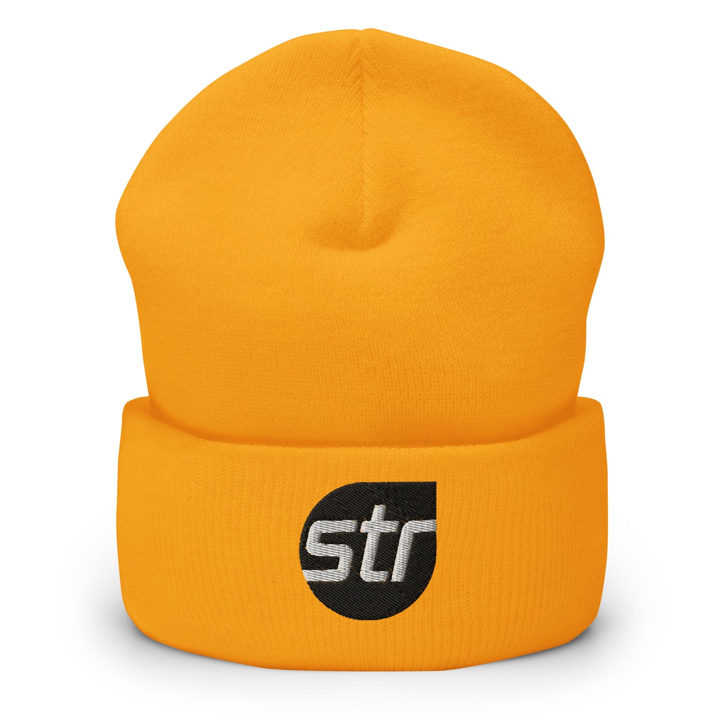 Cuffed Beanie (Embroidered) - STR