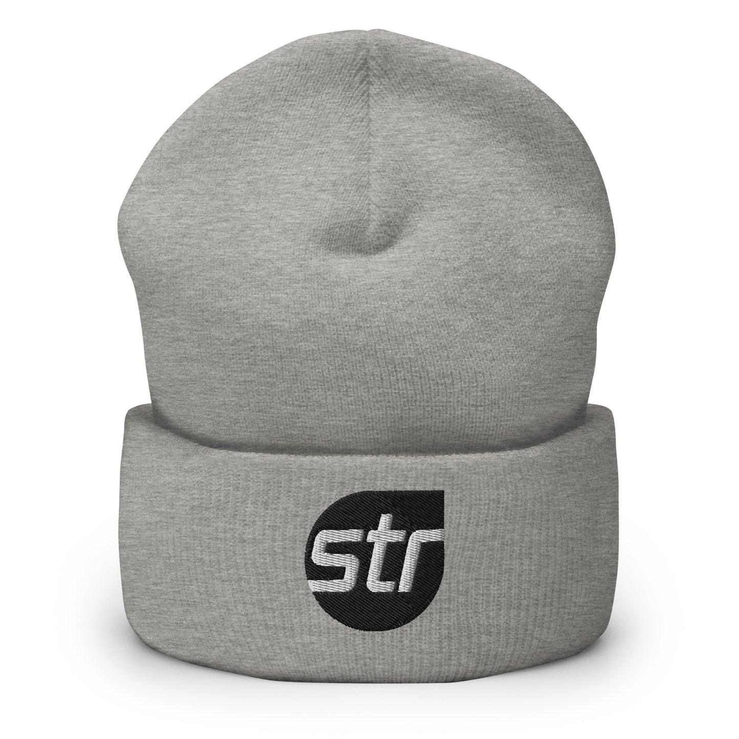 Cuffed Beanie (Embroidered) - STR