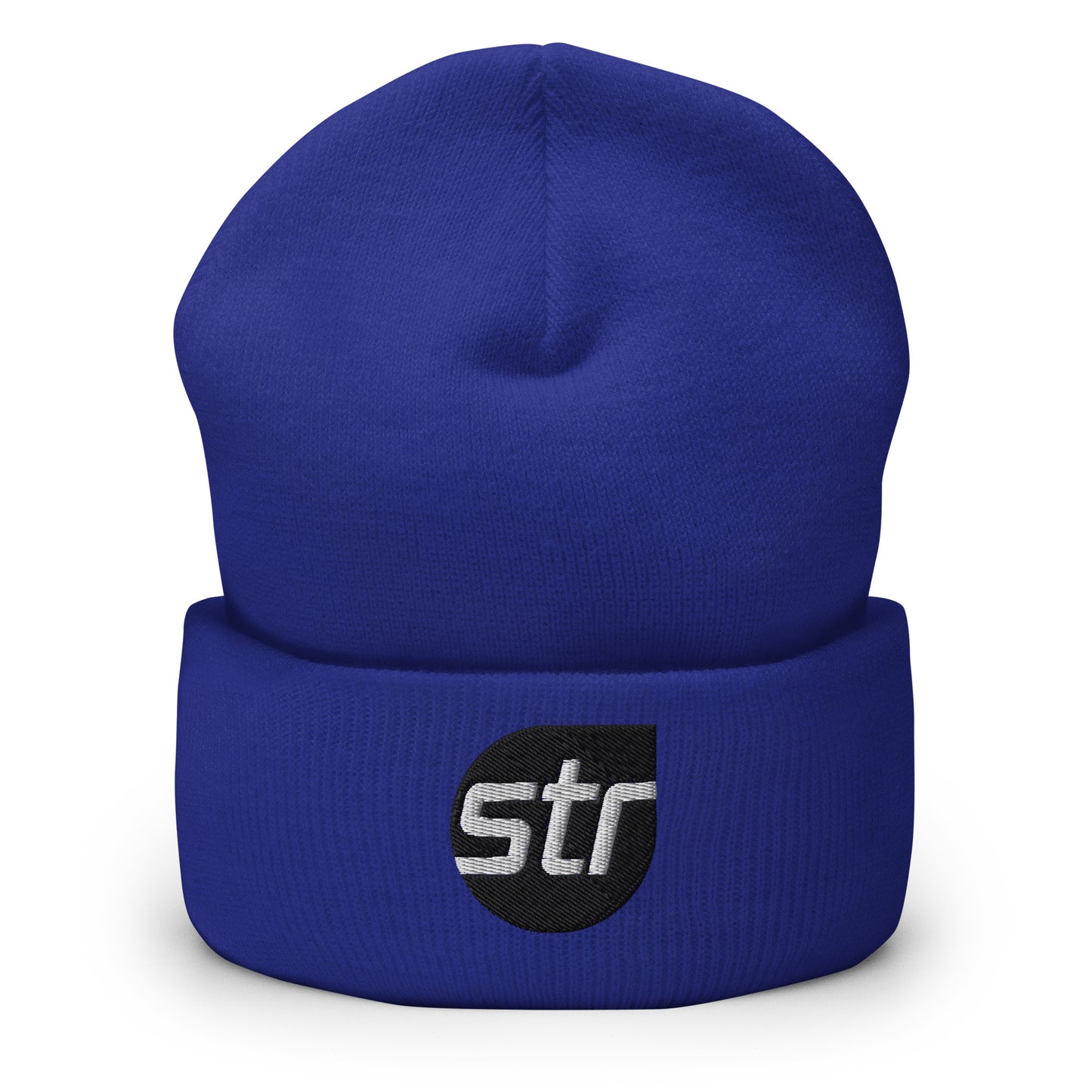 Cuffed Beanie (Embroidered) - STR