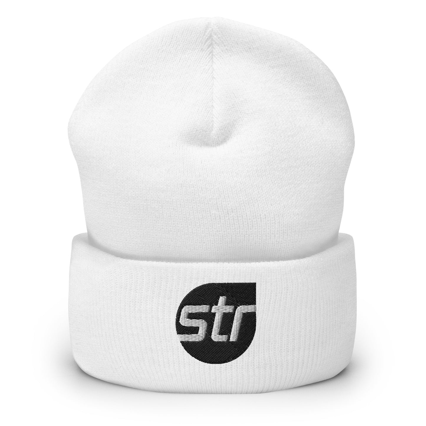 Cuffed Beanie (Embroidered) - STR