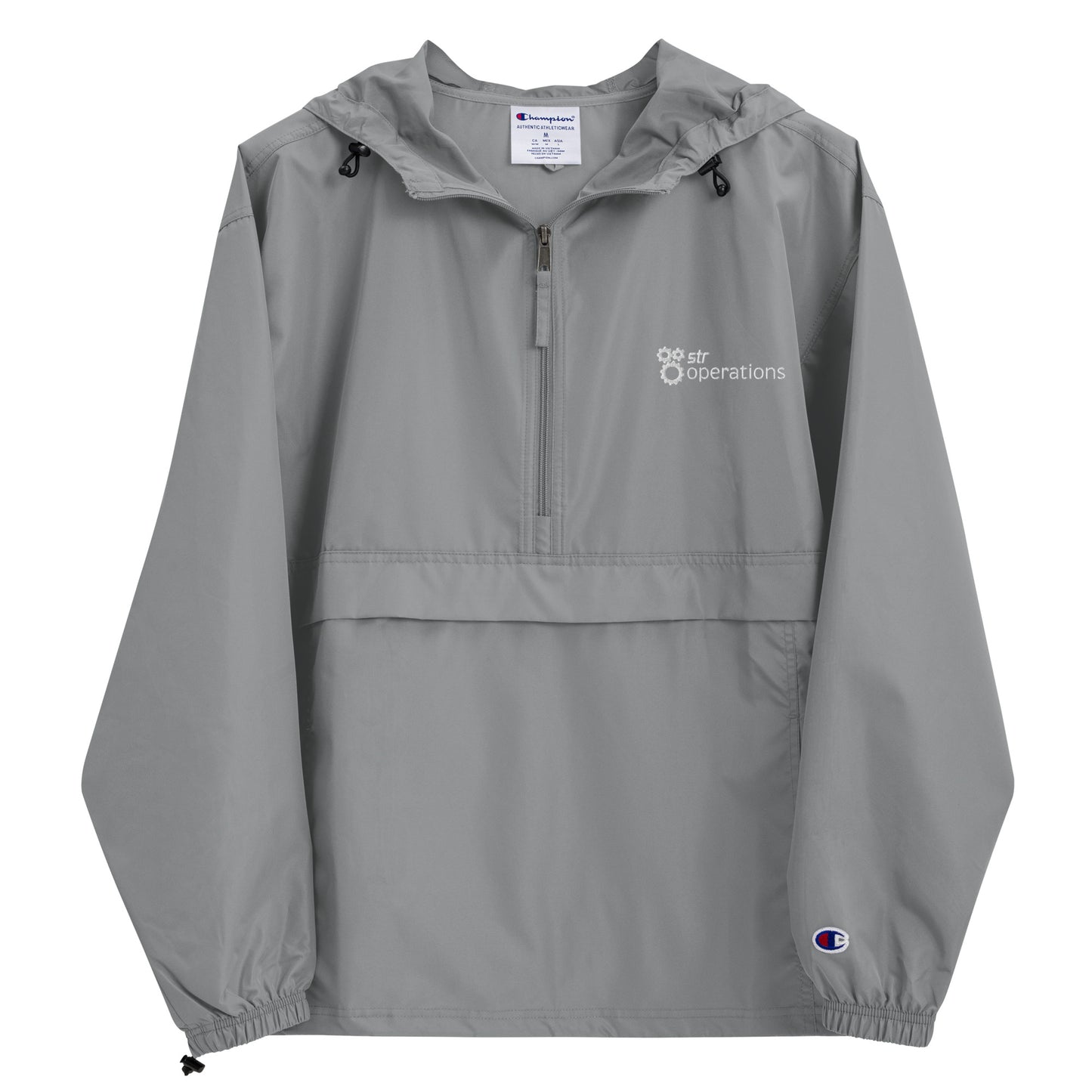 Champion | Embroidered Packable Jacket (Embroidered) - Business Operations