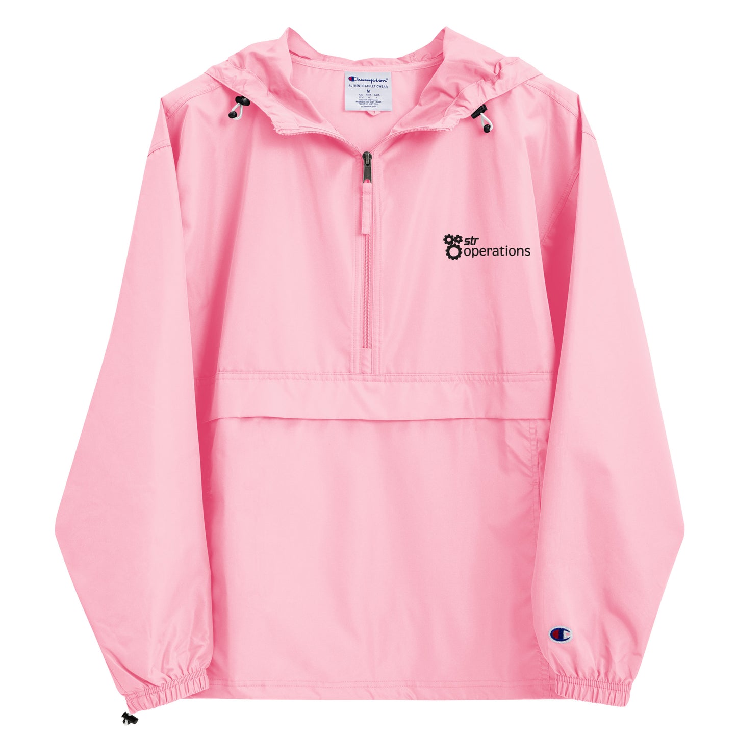 Champion | Embroidered Packable Jacket (Embroidered) - Business Operations