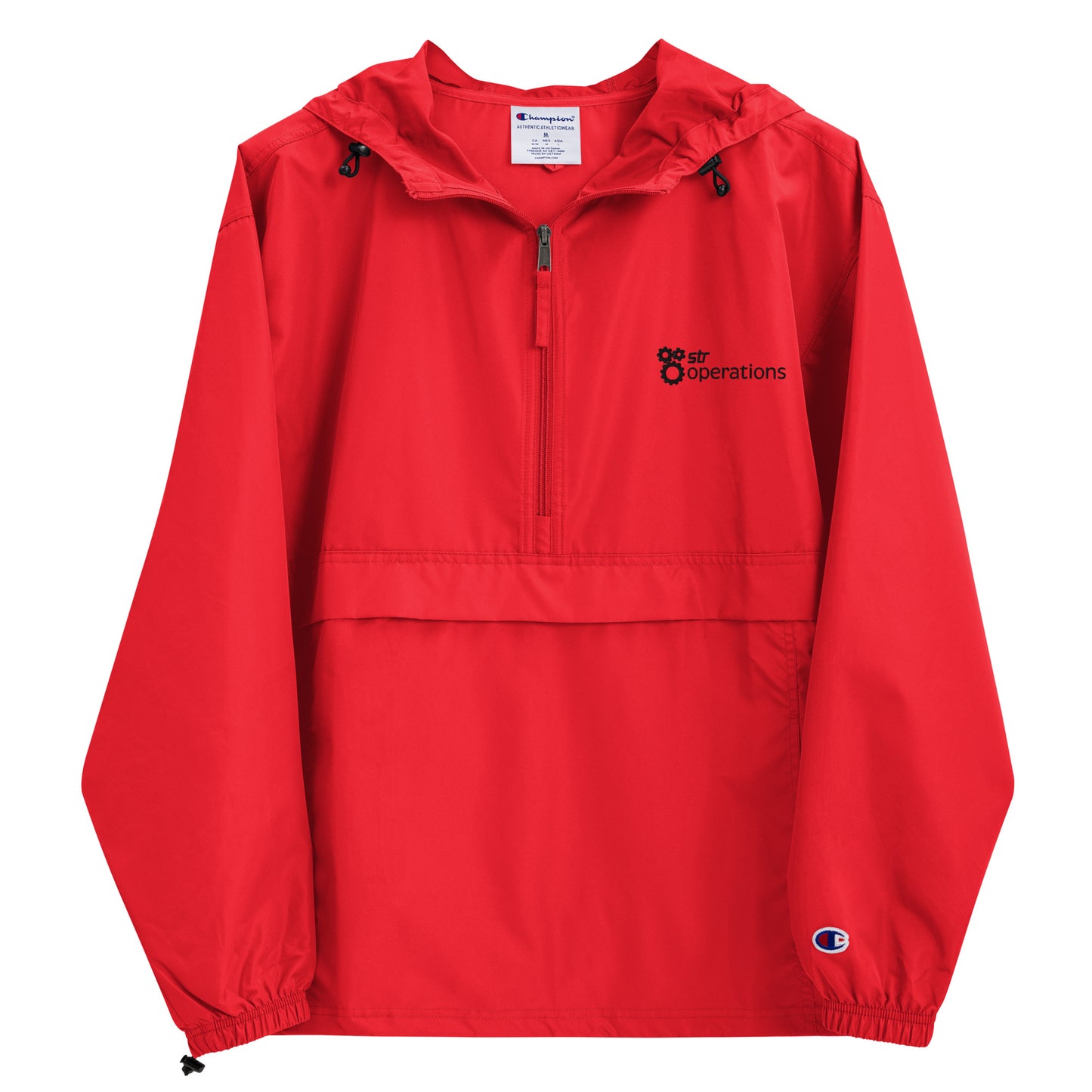 Champion | Embroidered Packable Jacket (Embroidered) - Business Operations