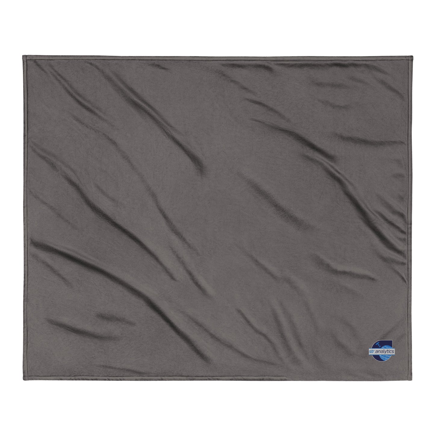 Premium sherpa blanket (Embroidered) - Analytics
