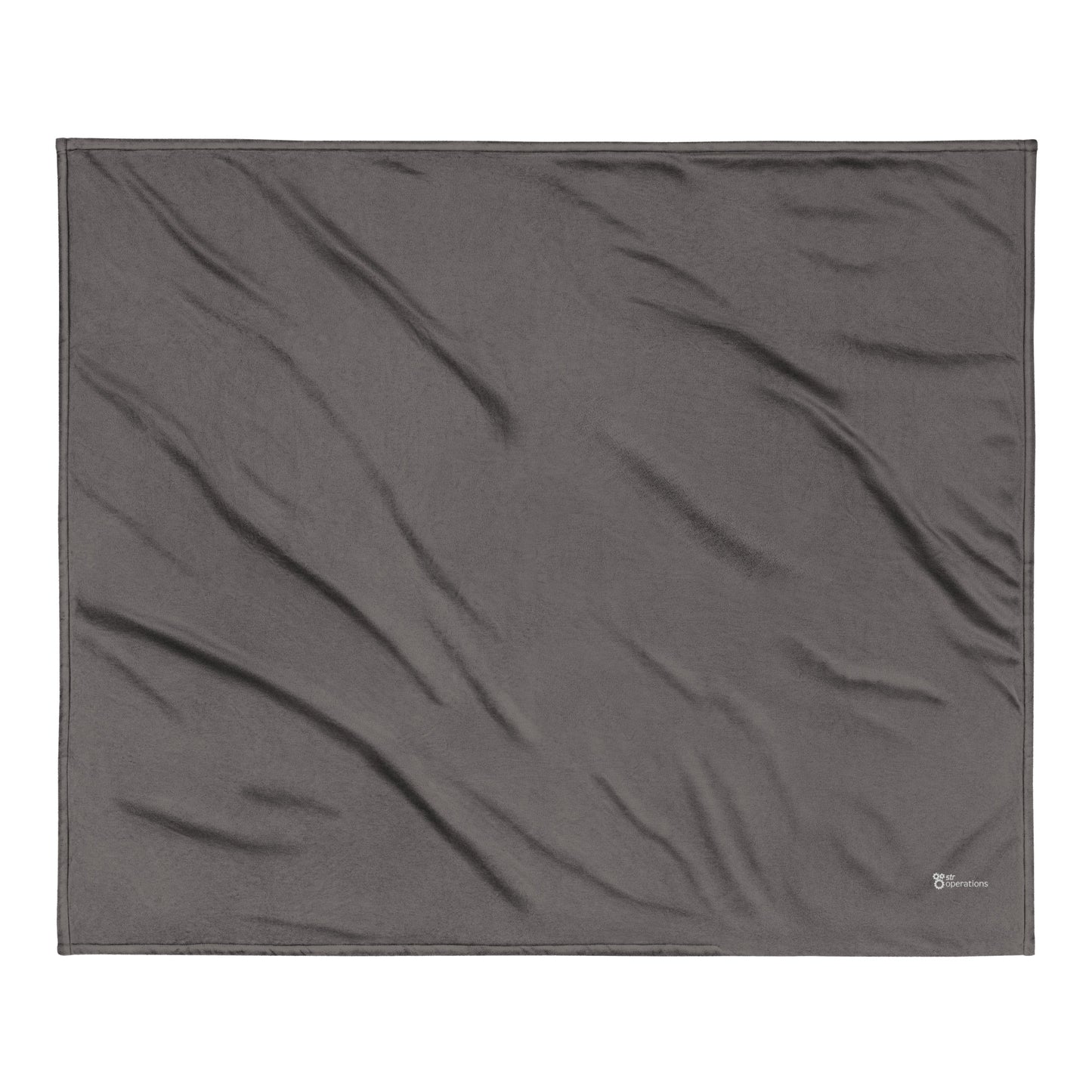 Premium sherpa blanket (Embroidered)- Business Operations 2