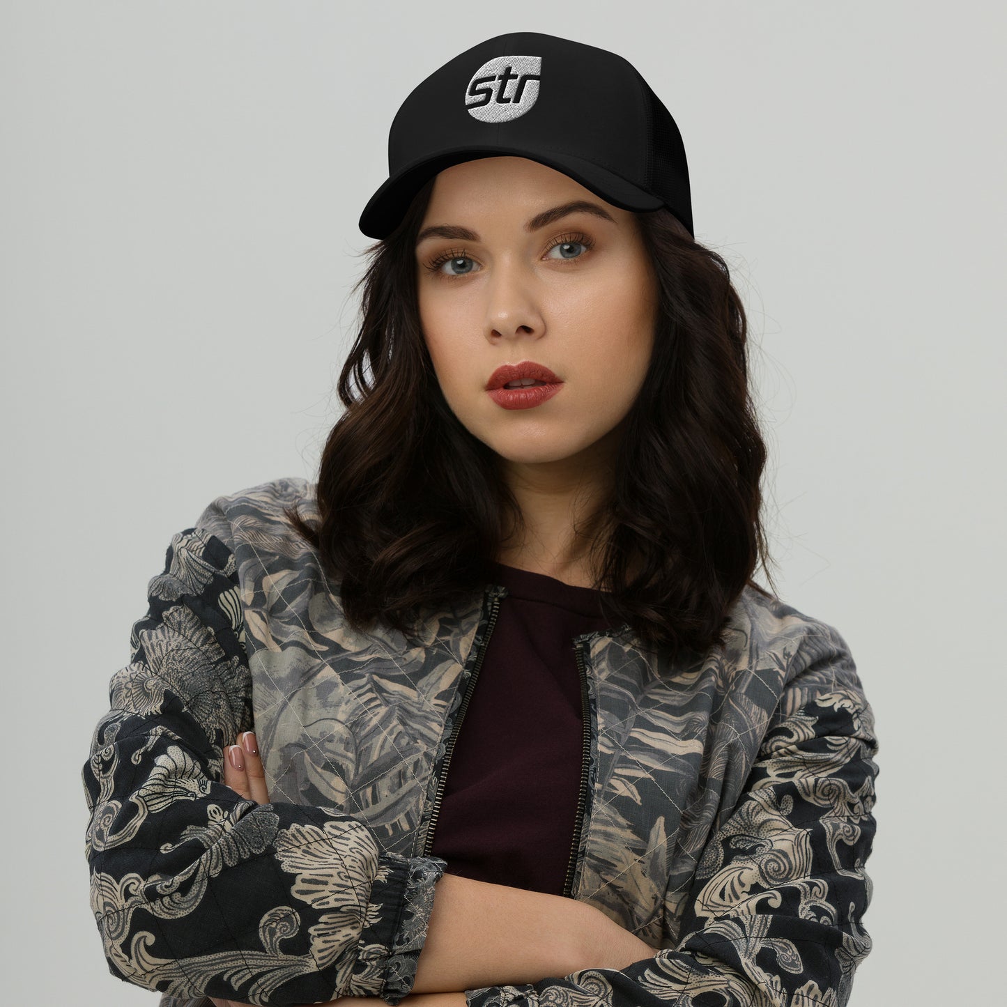 Trucker Cap (Embroidered) - STR