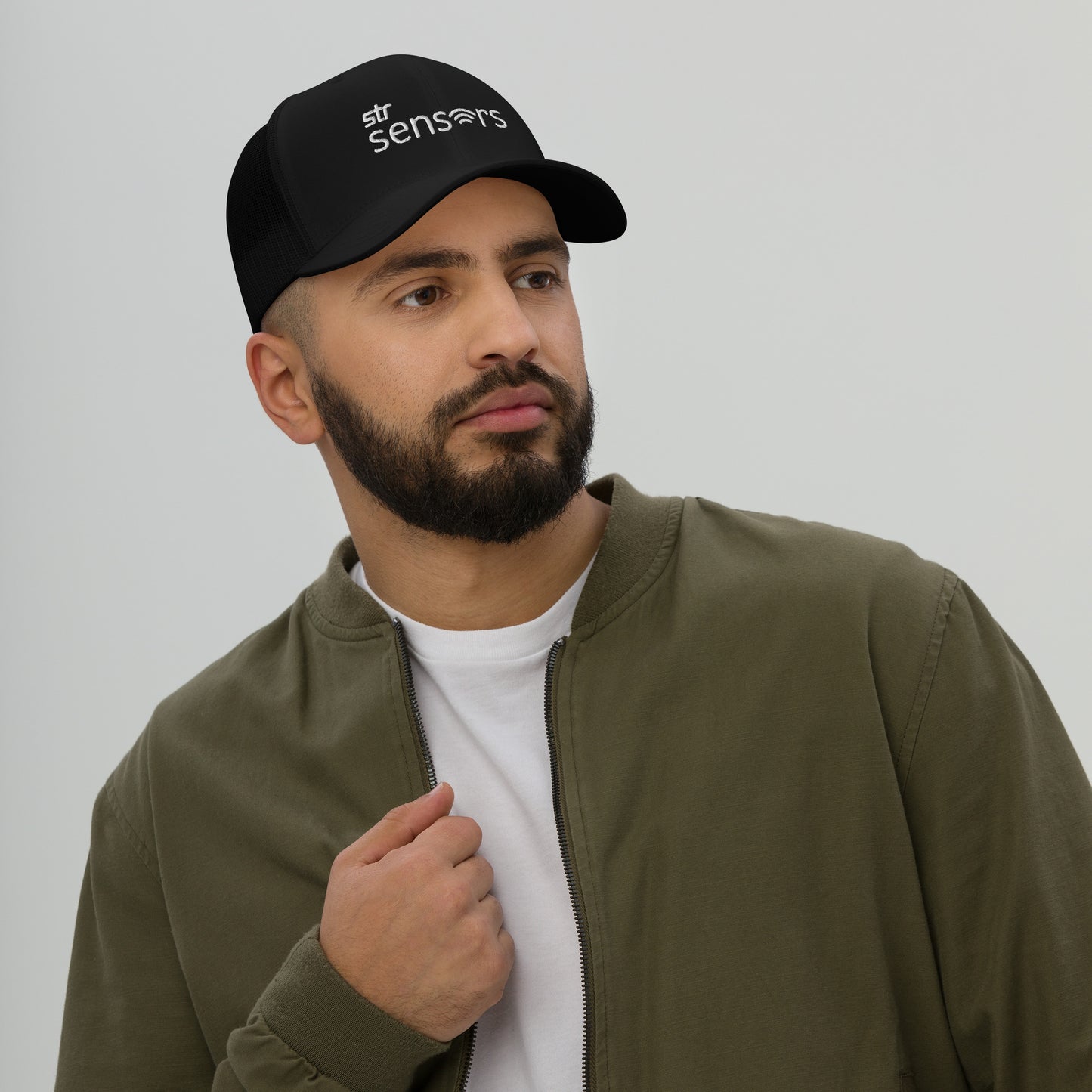 Trucker Cap (Embroidered) - Sensors