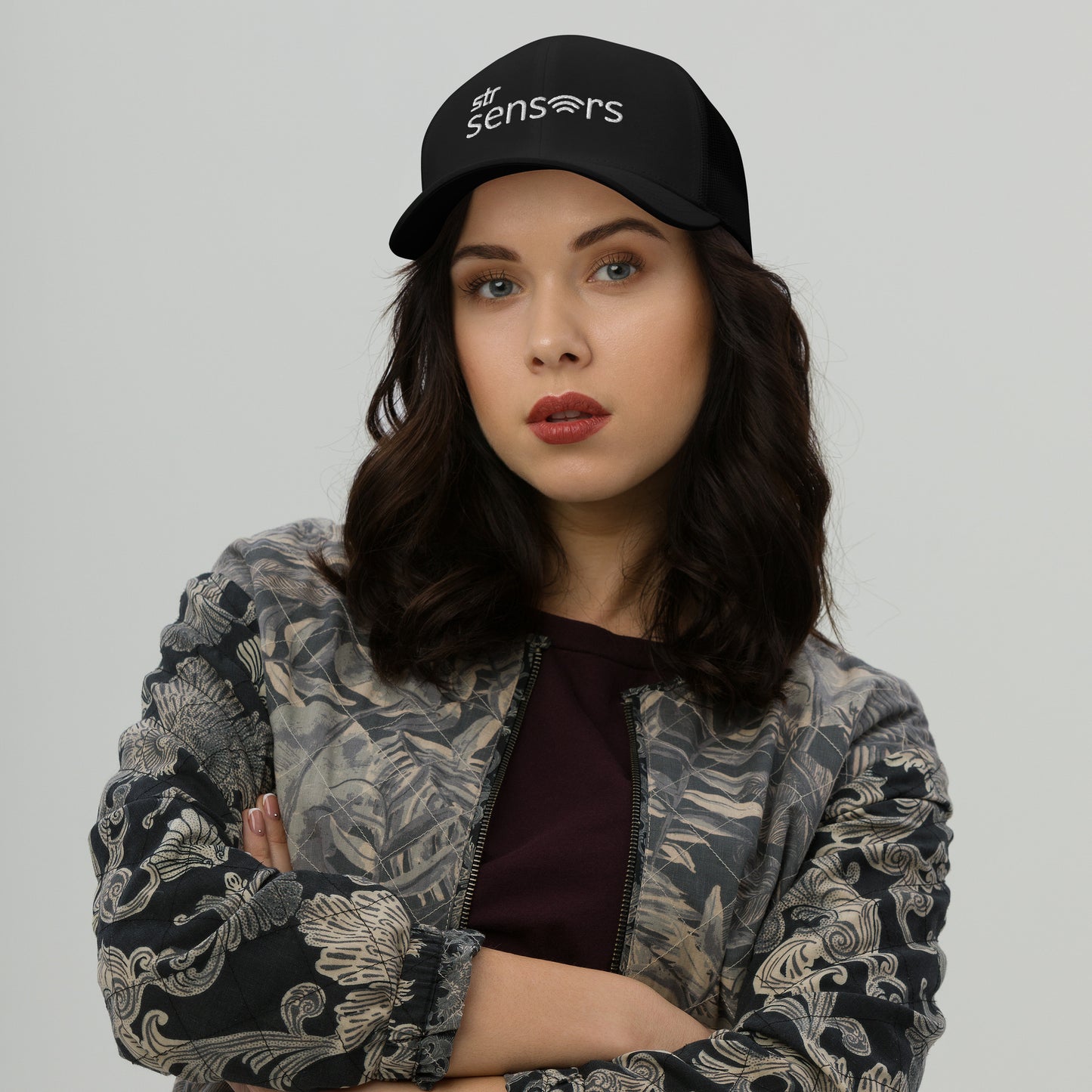 Trucker Cap (Embroidered) - Sensors