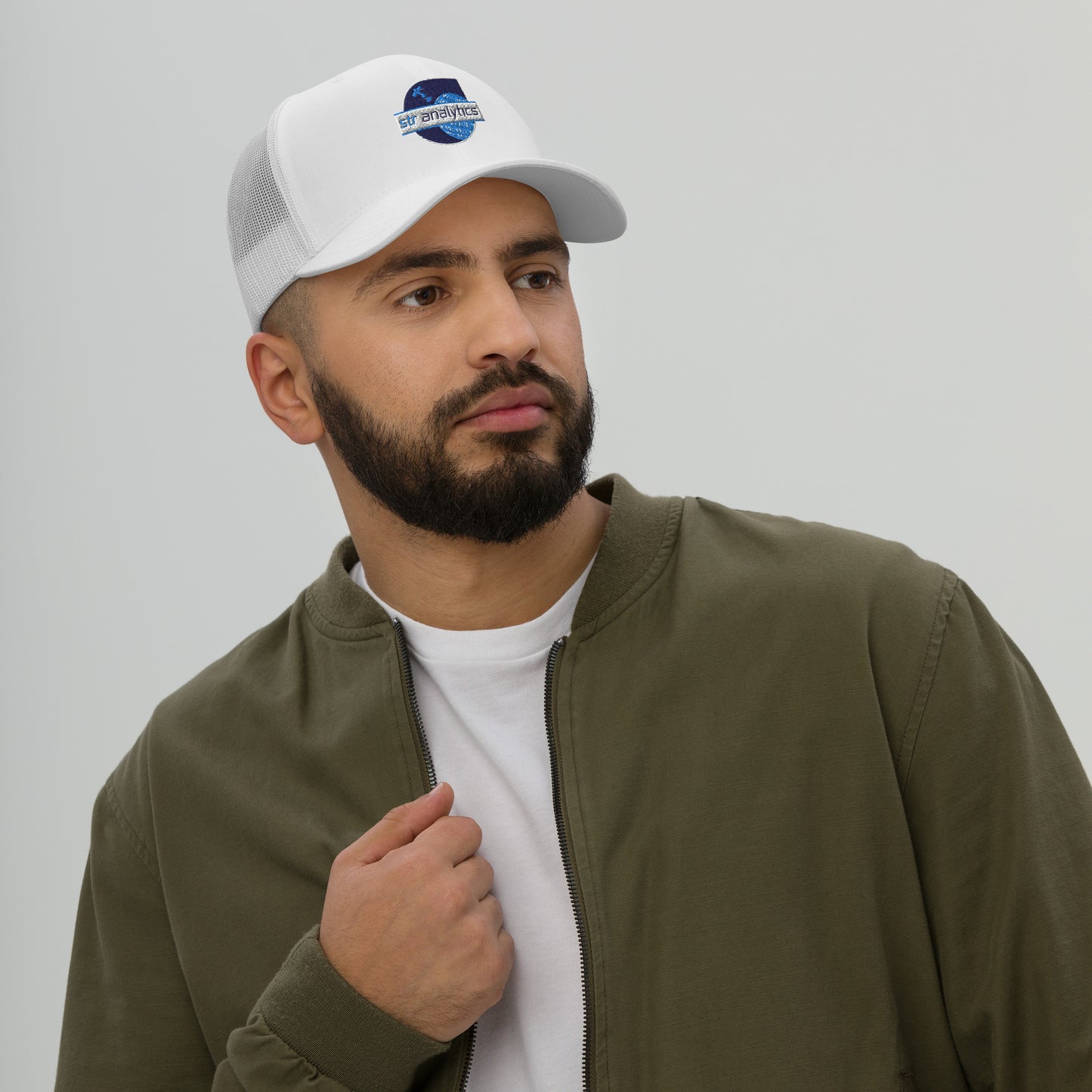 Trucker Cap (Embroidered) - Analytics