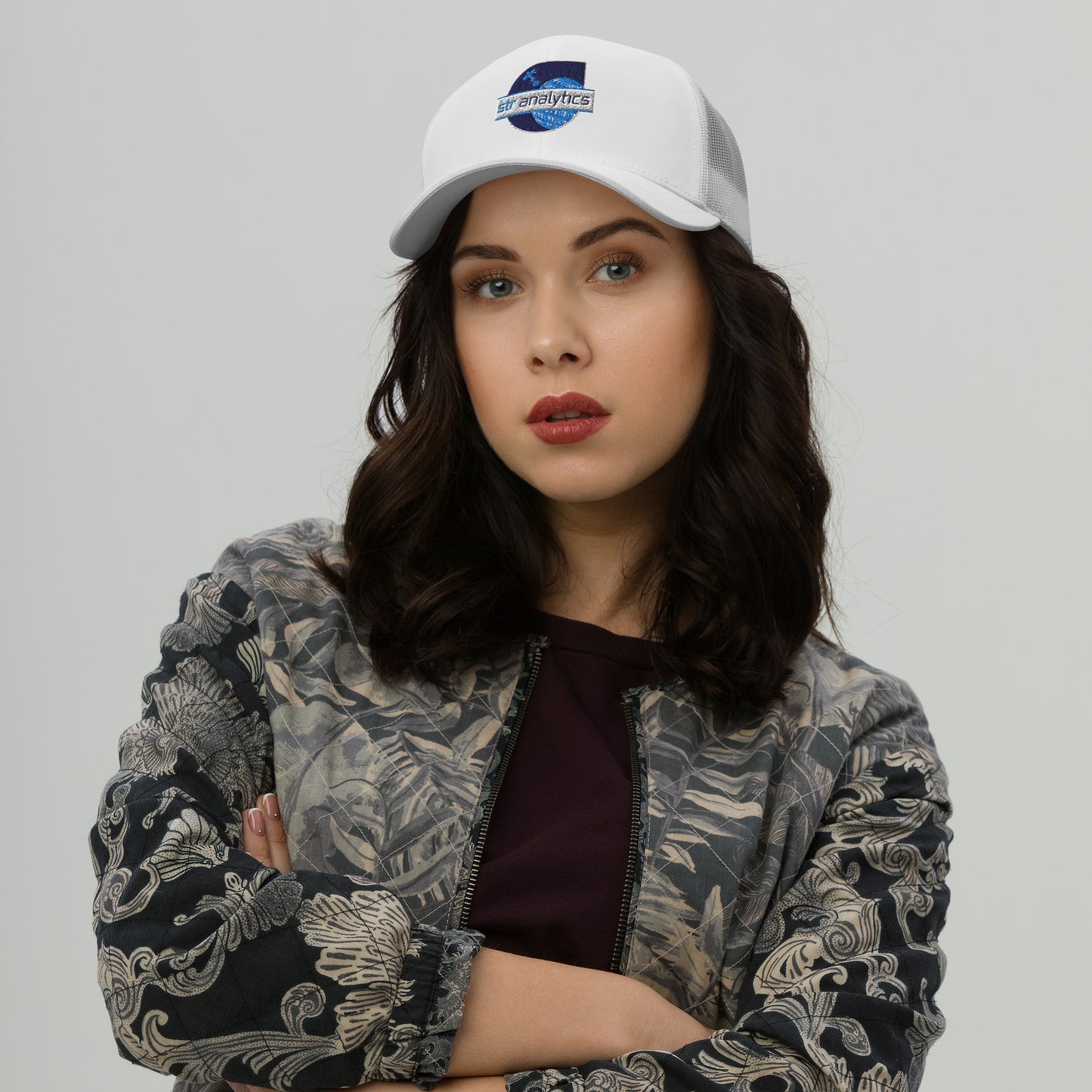Trucker Cap (Embroidered) - Analytics