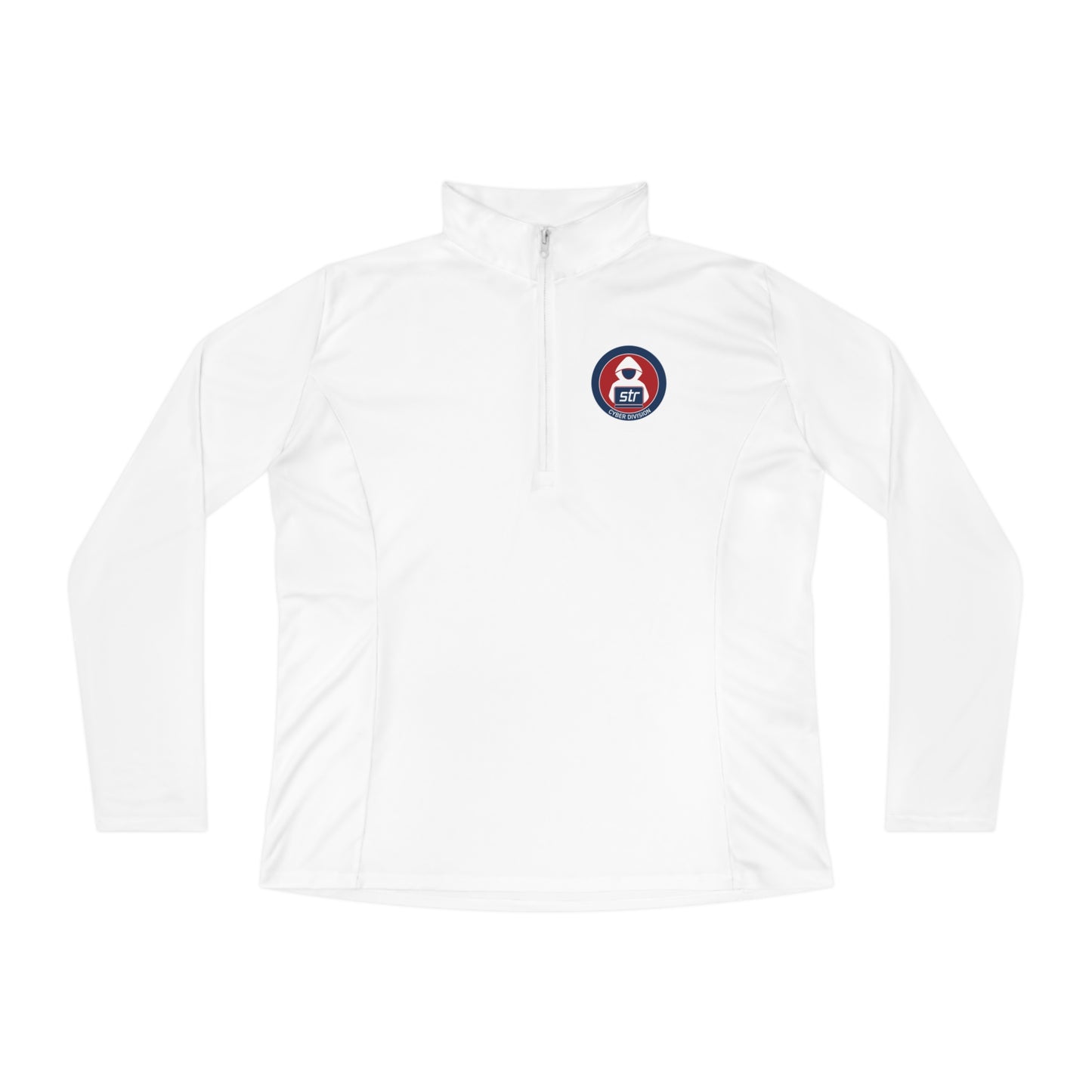 Ladies Quarter-Zip Pullover - Cyber