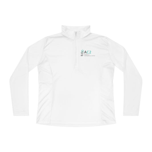 Ladies Quarter-Zip Pullover - Analytics