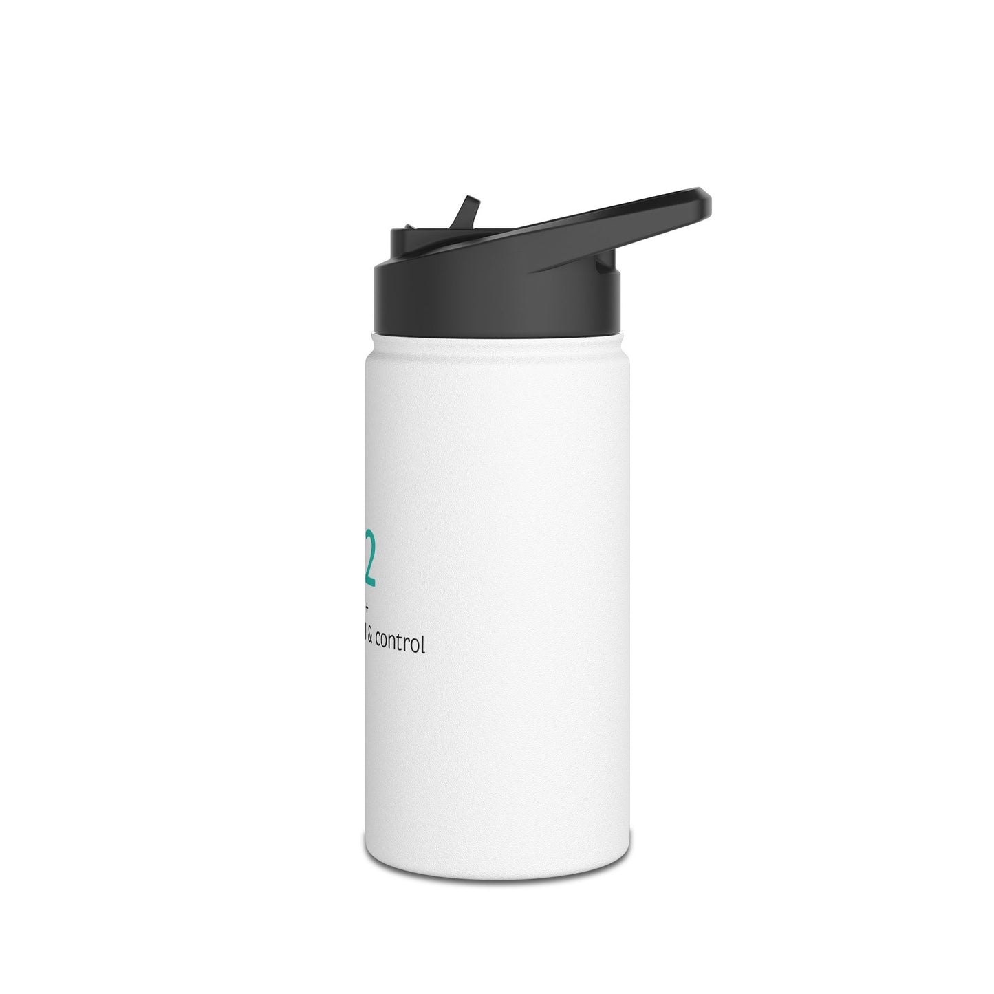 Stainless Steel Water Bottle, Standard Lid - Analytics