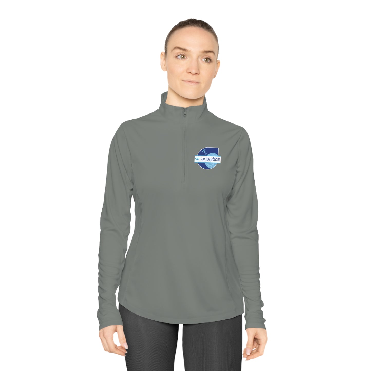 Ladies Quarter-Zip Pullover - Analytics