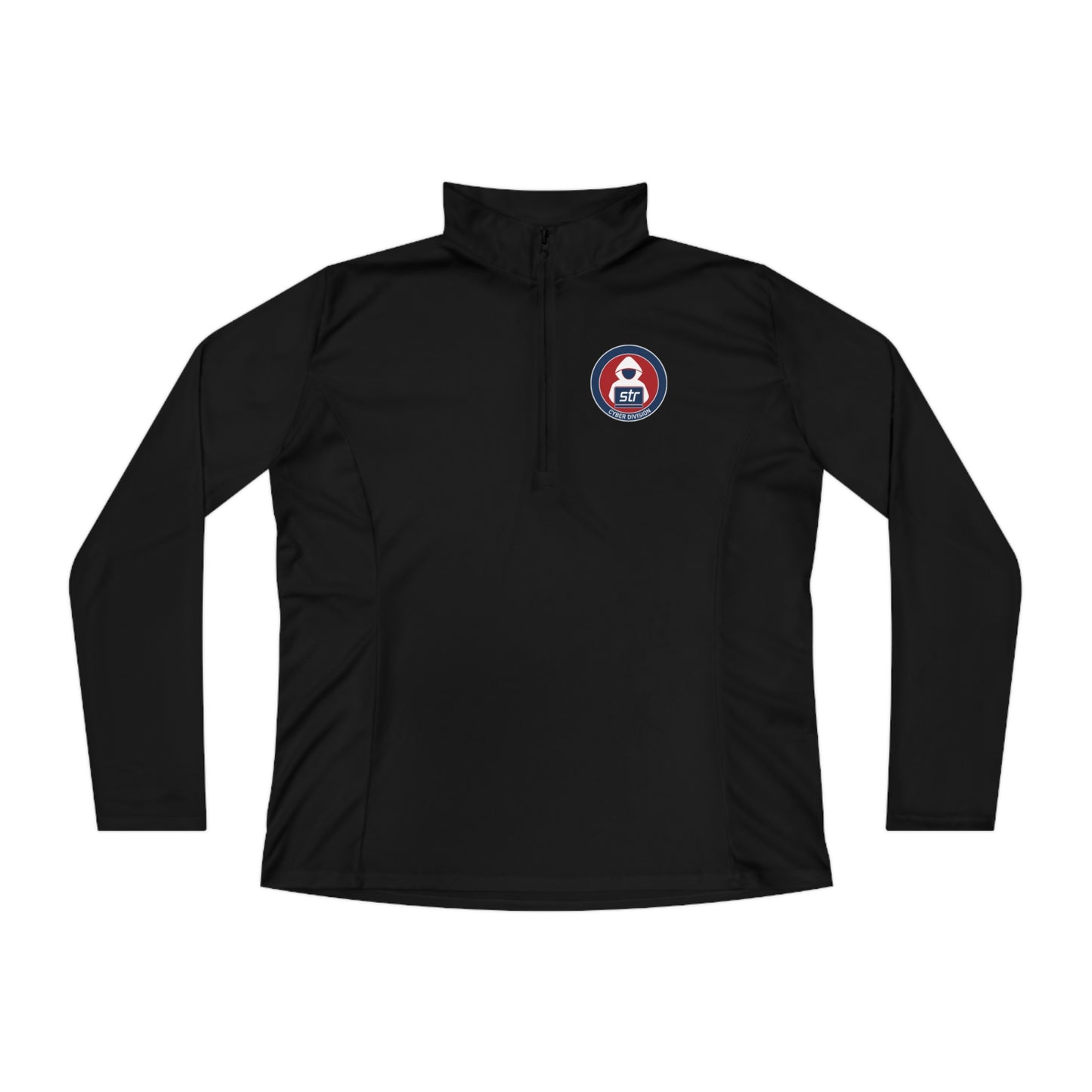 Ladies Quarter-Zip Pullover - Cyber