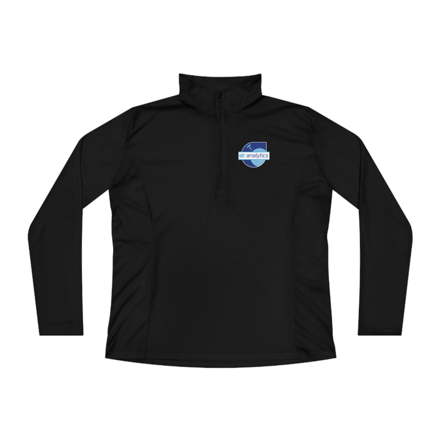 Ladies Quarter-Zip Pullover - Analytics