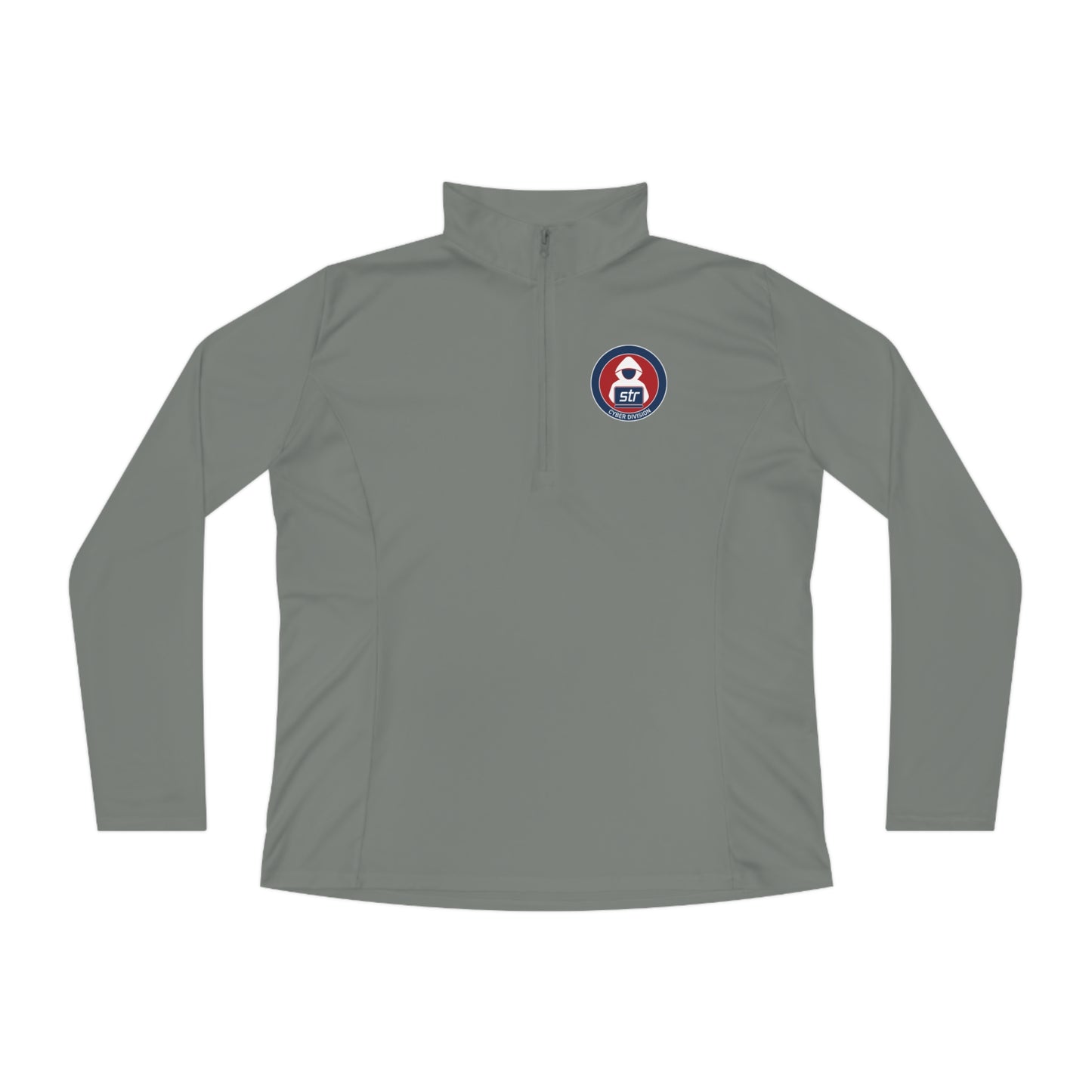 Ladies Quarter-Zip Pullover - Cyber