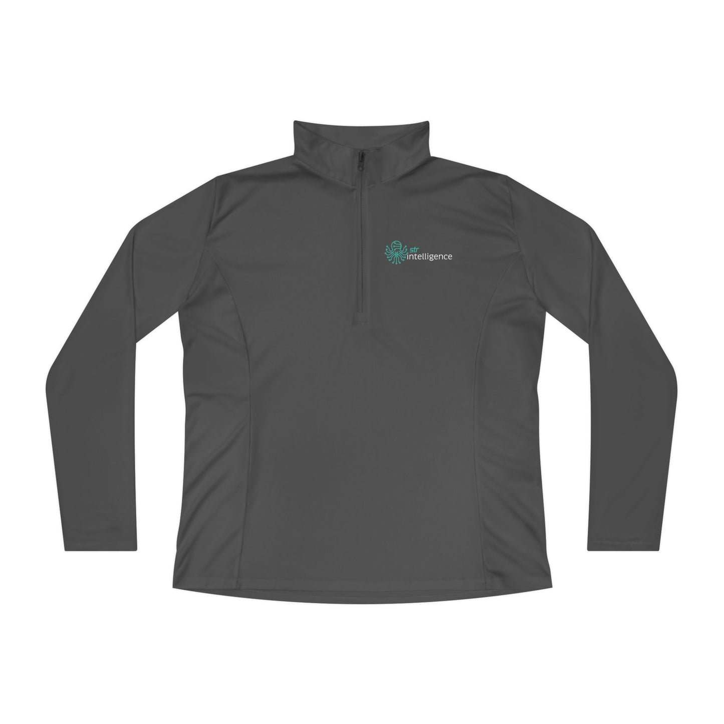 Ladies Quarter-Zip Pullover - Intelligence