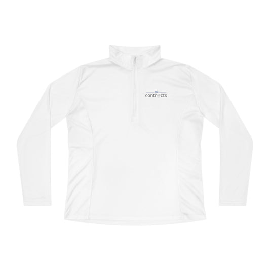 Ladies Quarter-Zip Pullover - Contracts