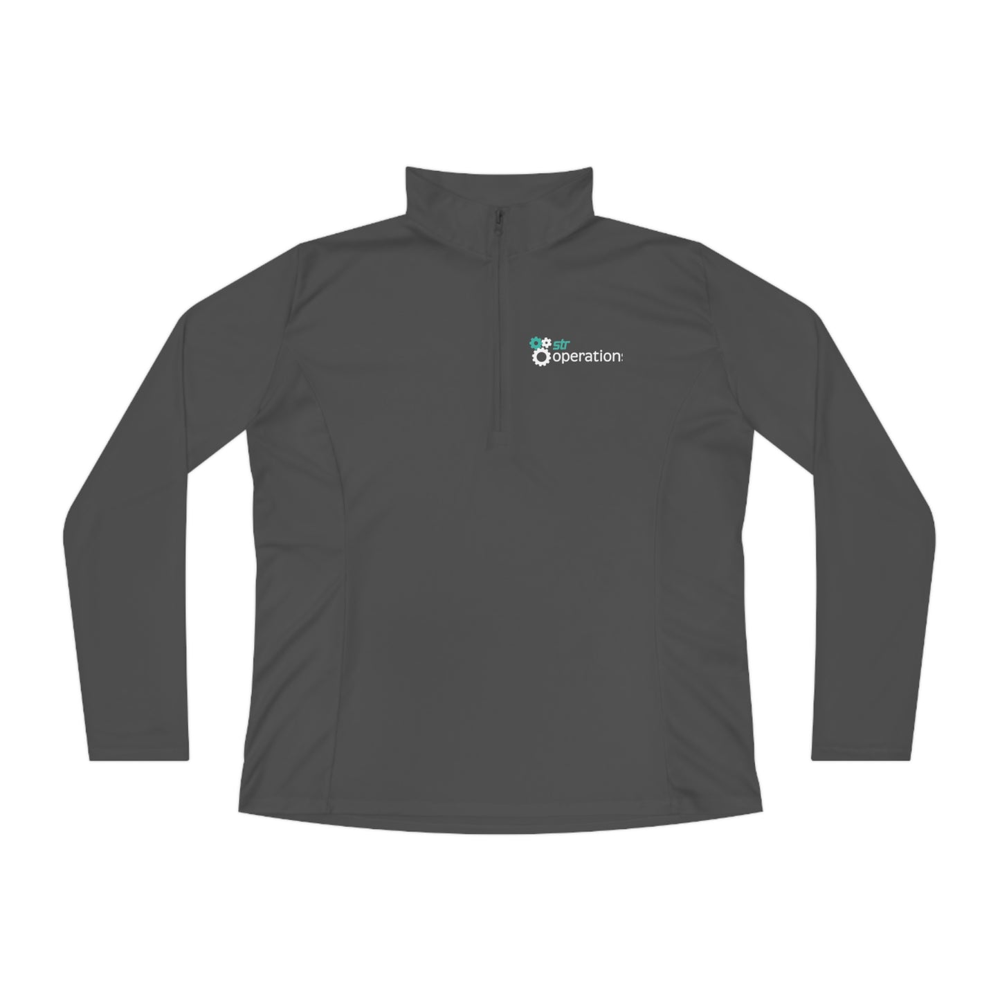 Ladies Quarter-Zip Pullover - Business Operations