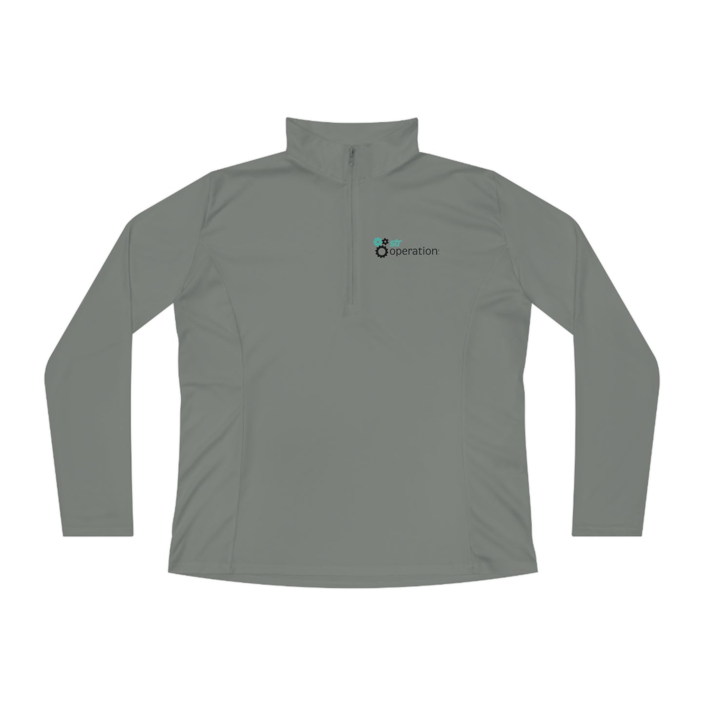 Ladies Quarter-Zip Pullover - Business Operations