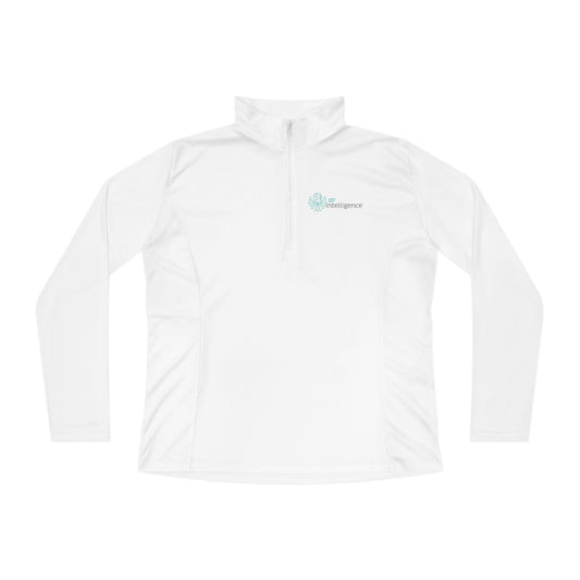Ladies Quarter-Zip Pullover - Intelligence