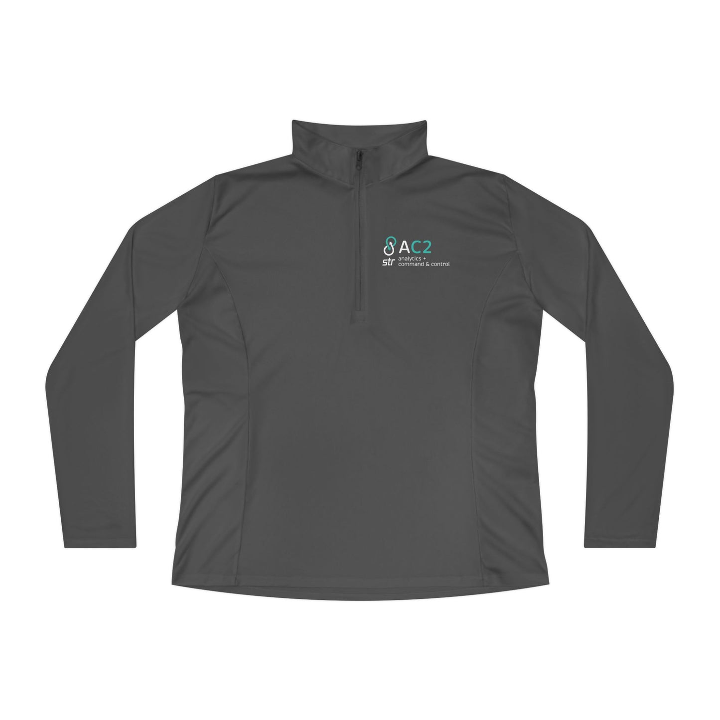 Ladies Quarter-Zip Pullover - Analytics