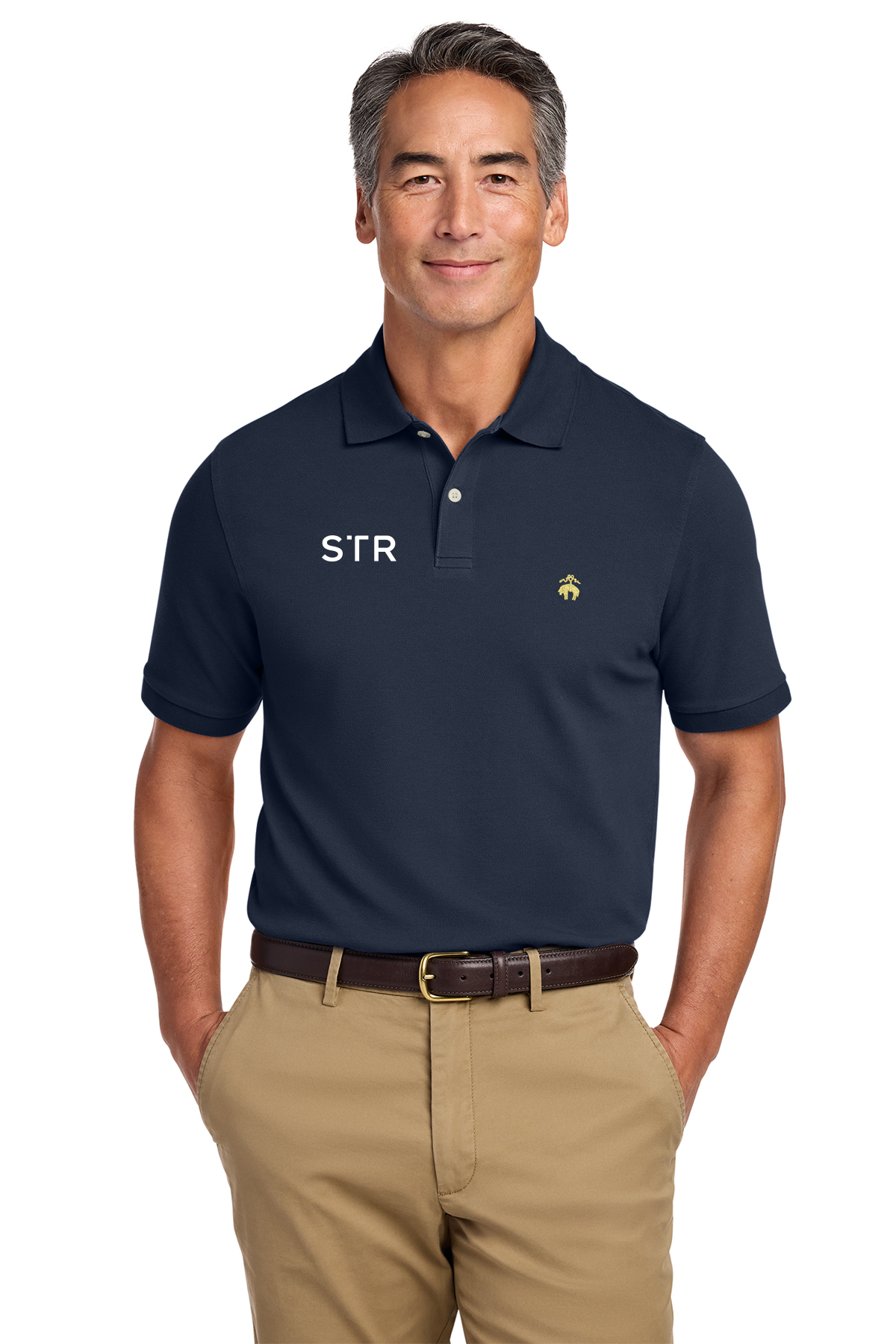 Brooks Brothers Men's Pima Cotton Pique Polo - STR