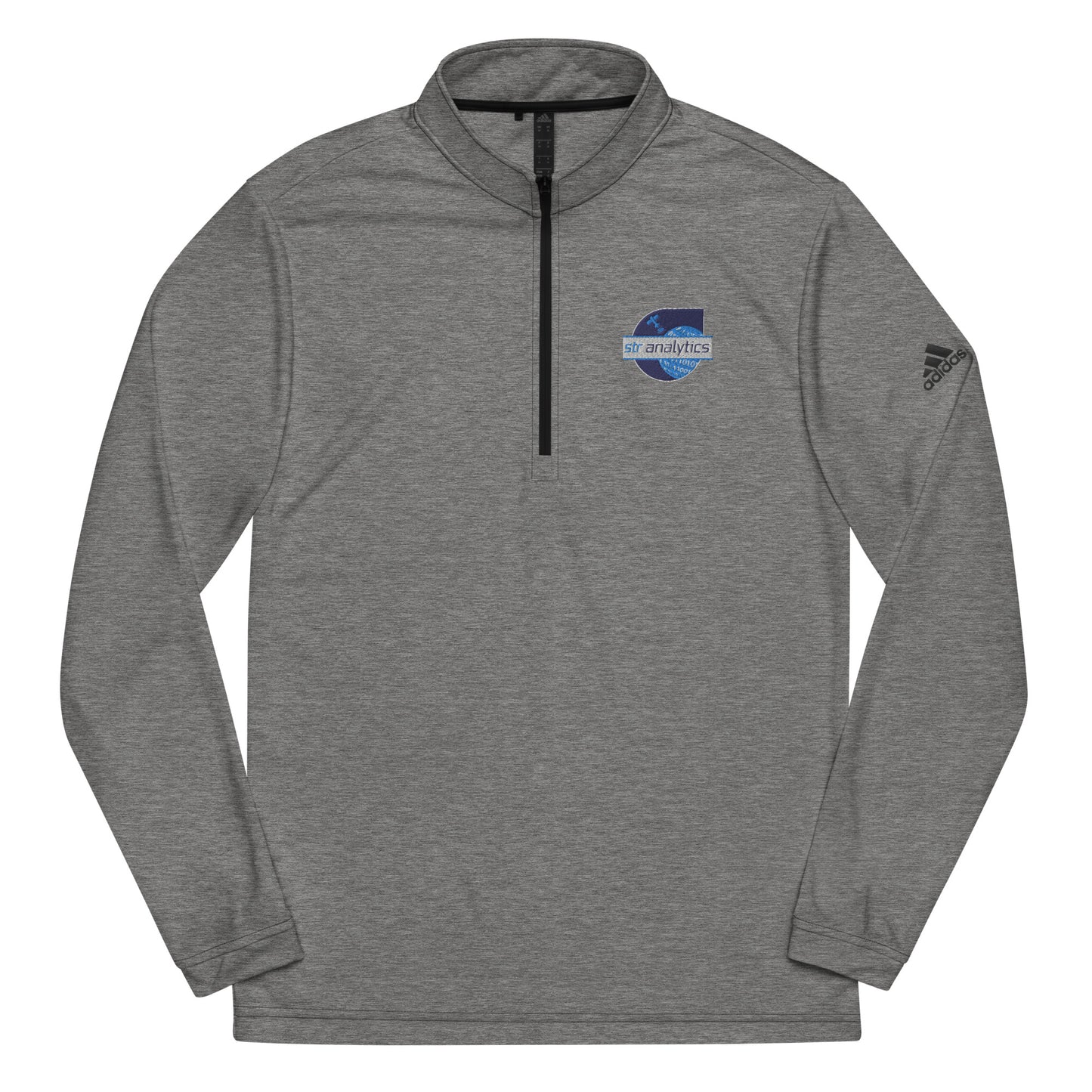 Adidas | Men's quarter zip pullover (embroidered) - Analytics