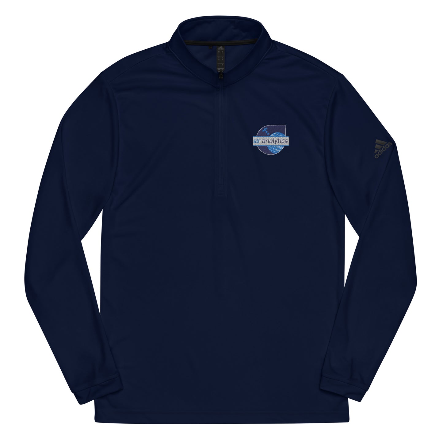 Adidas | Men's quarter zip pullover (embroidered) - Analytics