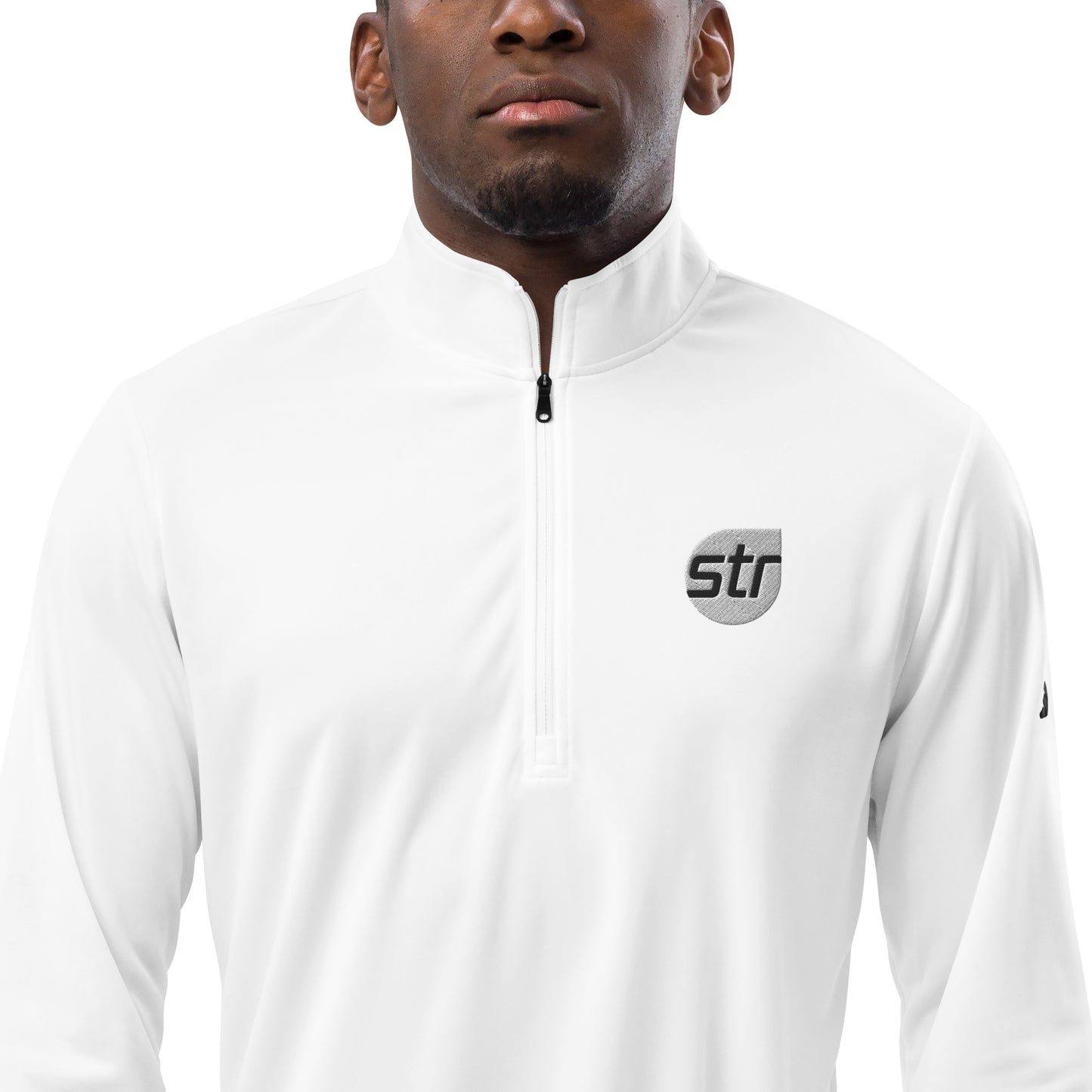 Adidas | Men's quarter zip pullover (embroidered)