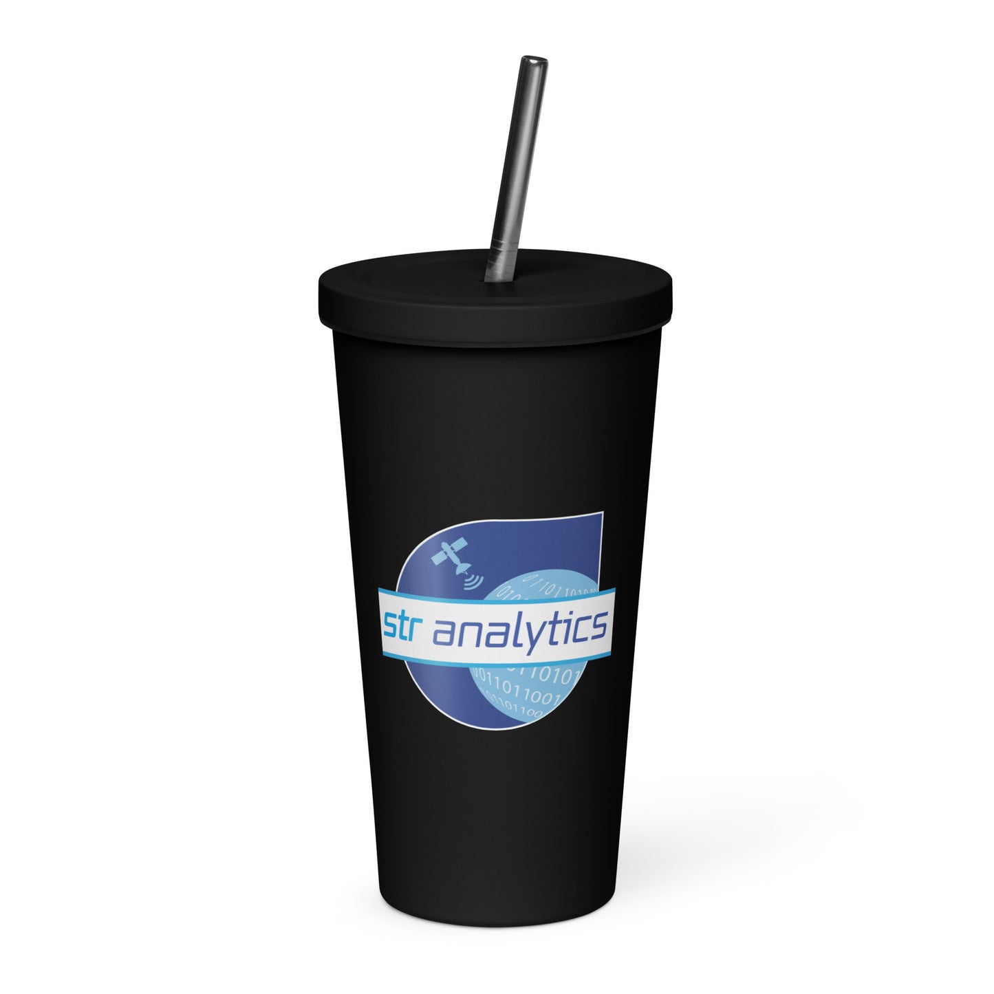 Insulated Tumbler With Straw - Analytics