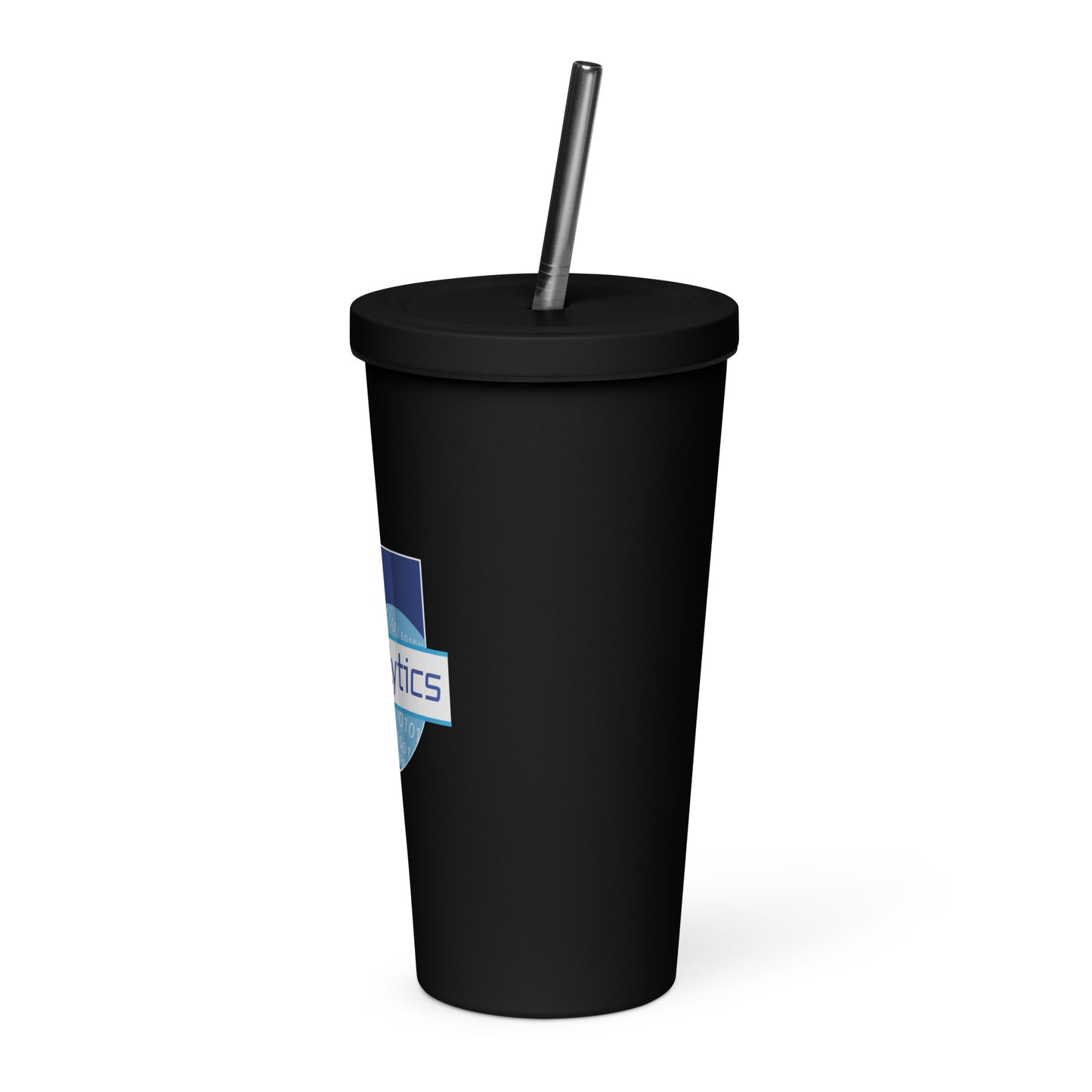 Insulated Tumbler With Straw - Analytics