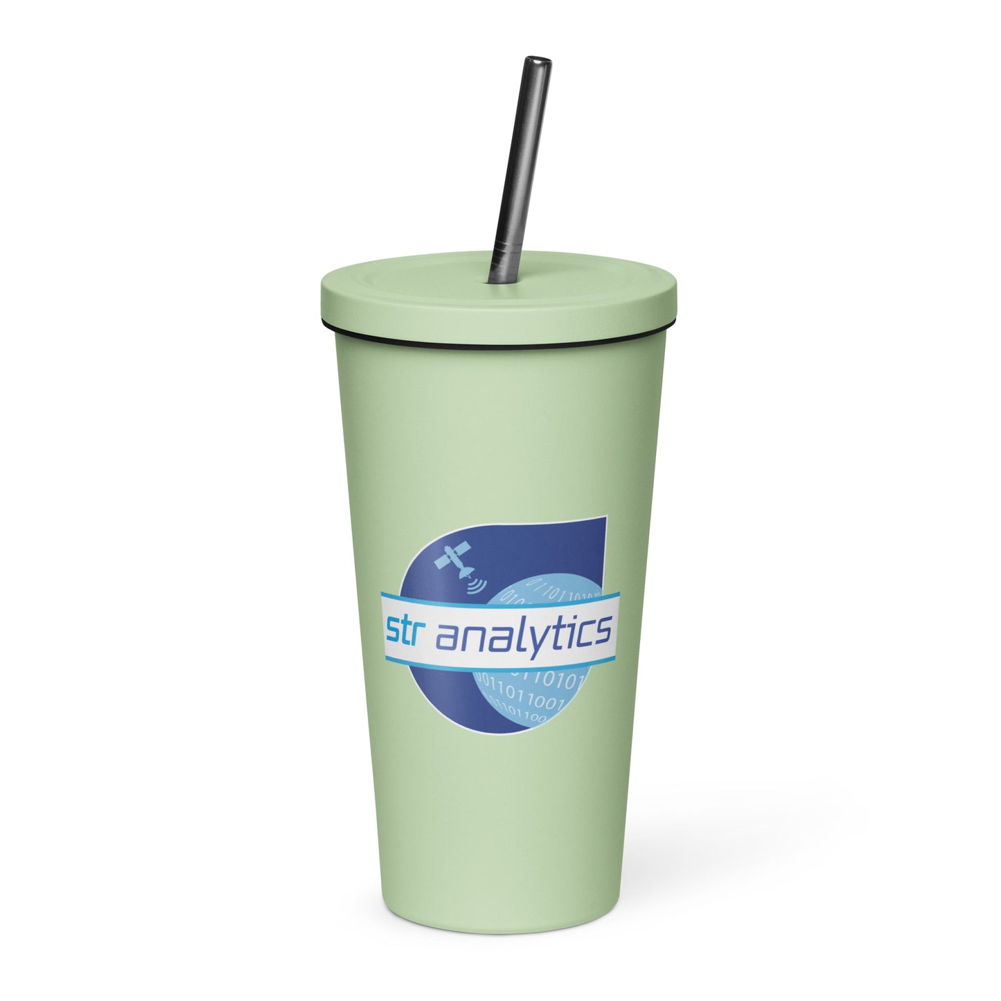 Insulated Tumbler With Straw - Analytics