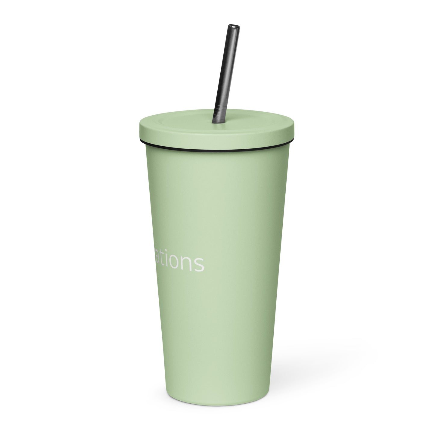 Insulated tumbler with a straw - Business Operations