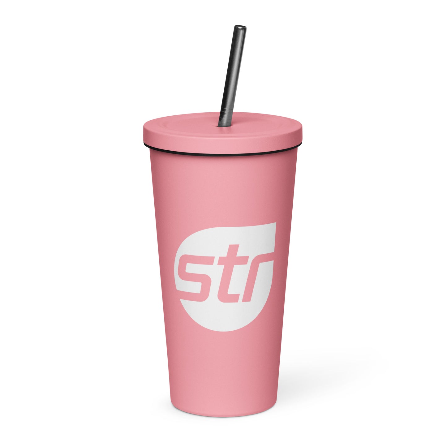 Insulated Tumbler With Straw - STR