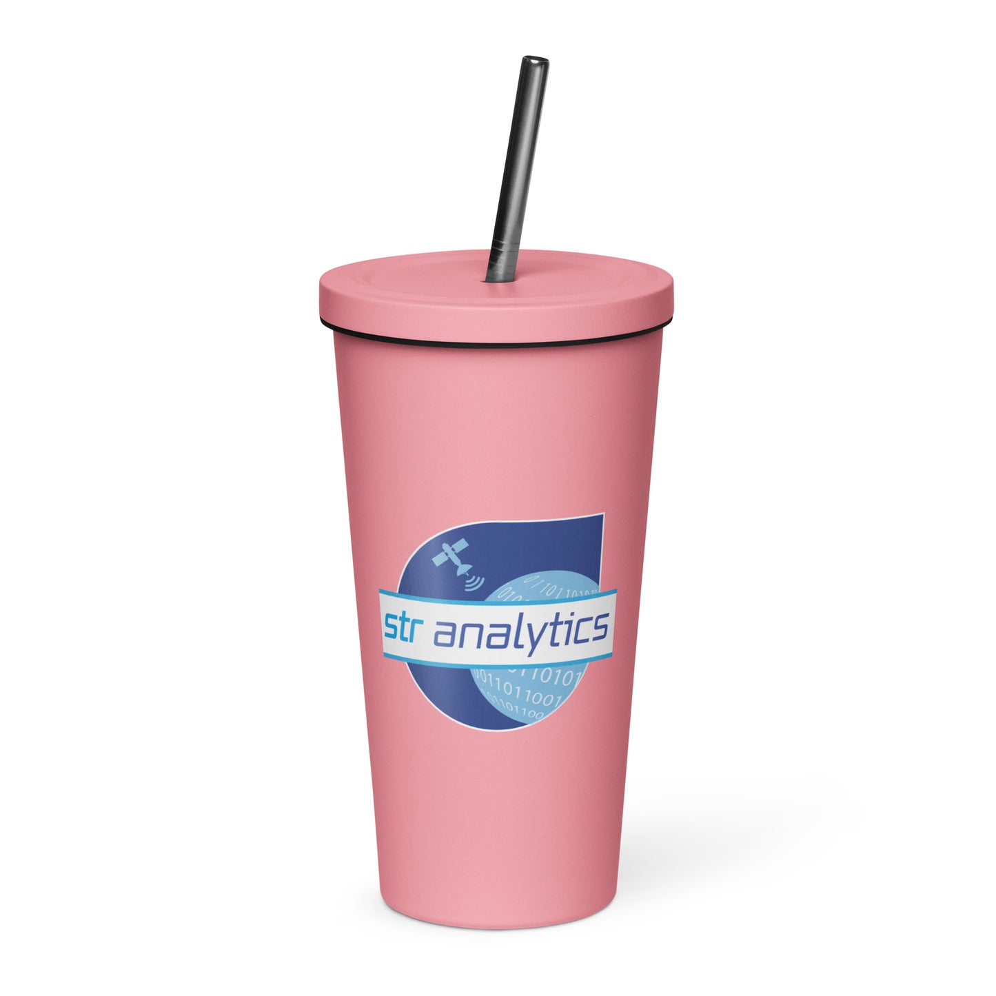 Insulated Tumbler With Straw - Analytics