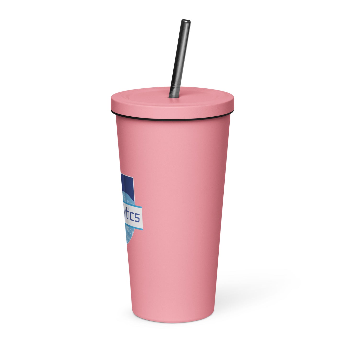 Insulated Tumbler With Straw - Analytics