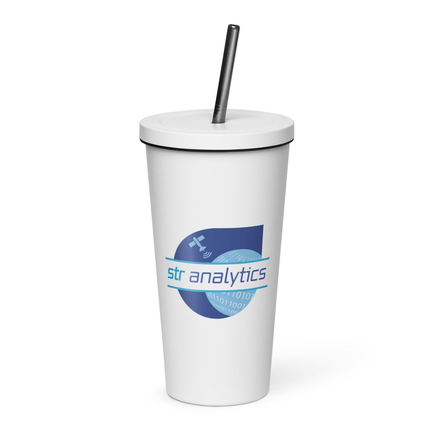 Insulated Tumbler With Straw - Analytics