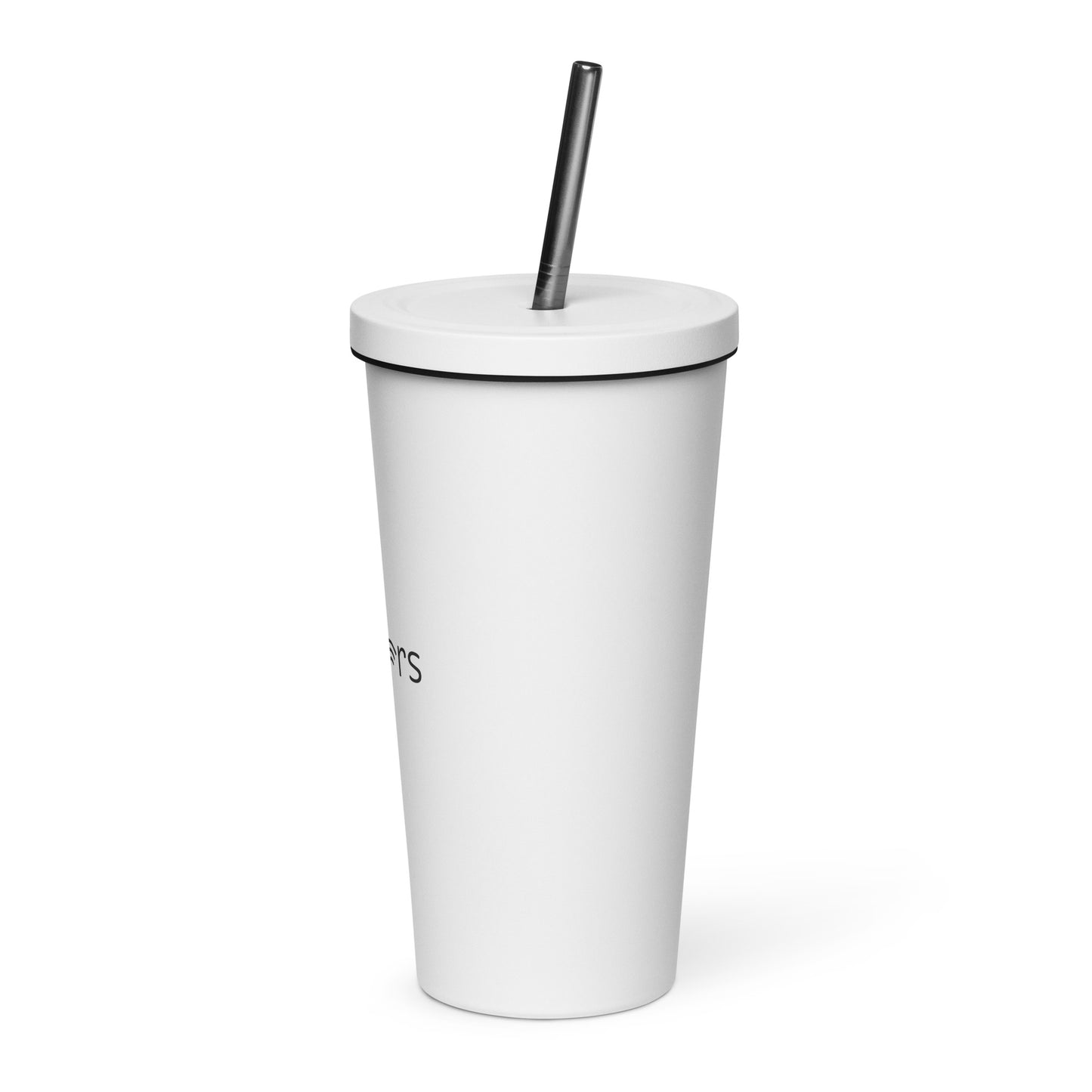 Insulated tumbler with a straw - Sensors