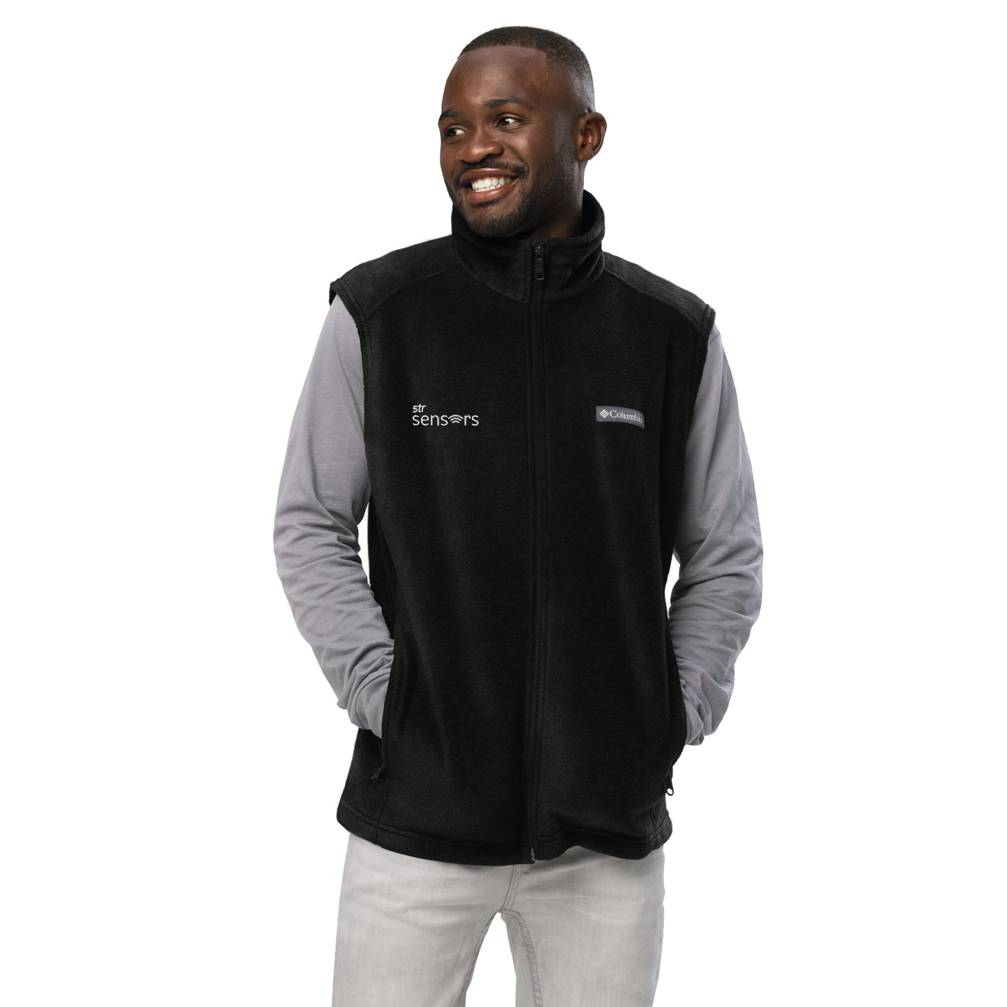 Columbia | Men’s fleece vest (embroidered) - Sensors